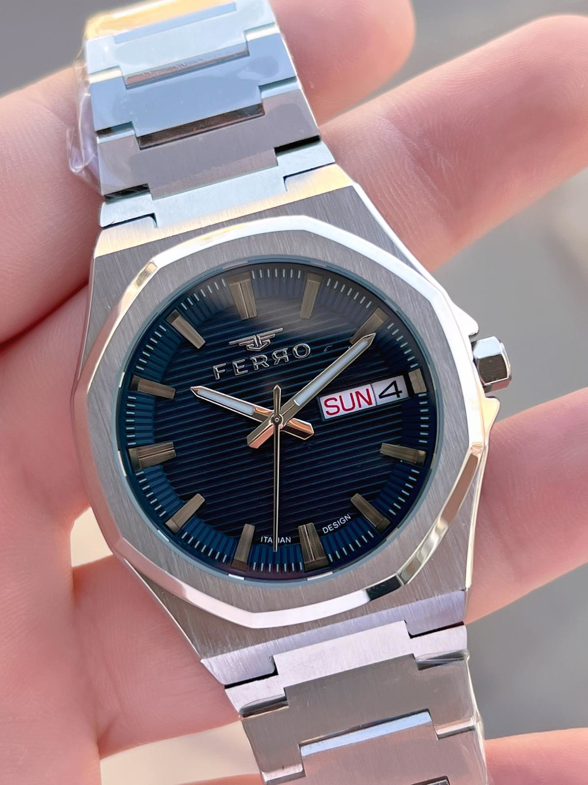 Ferro Çelik Kordon Nişan Ve Damat Saati Olarak ITALIAN DESIGN 3 A Ferro Çelik Kordon Nişan Ve Damat Saati Olarak ITALIAN DESIGN 3 A