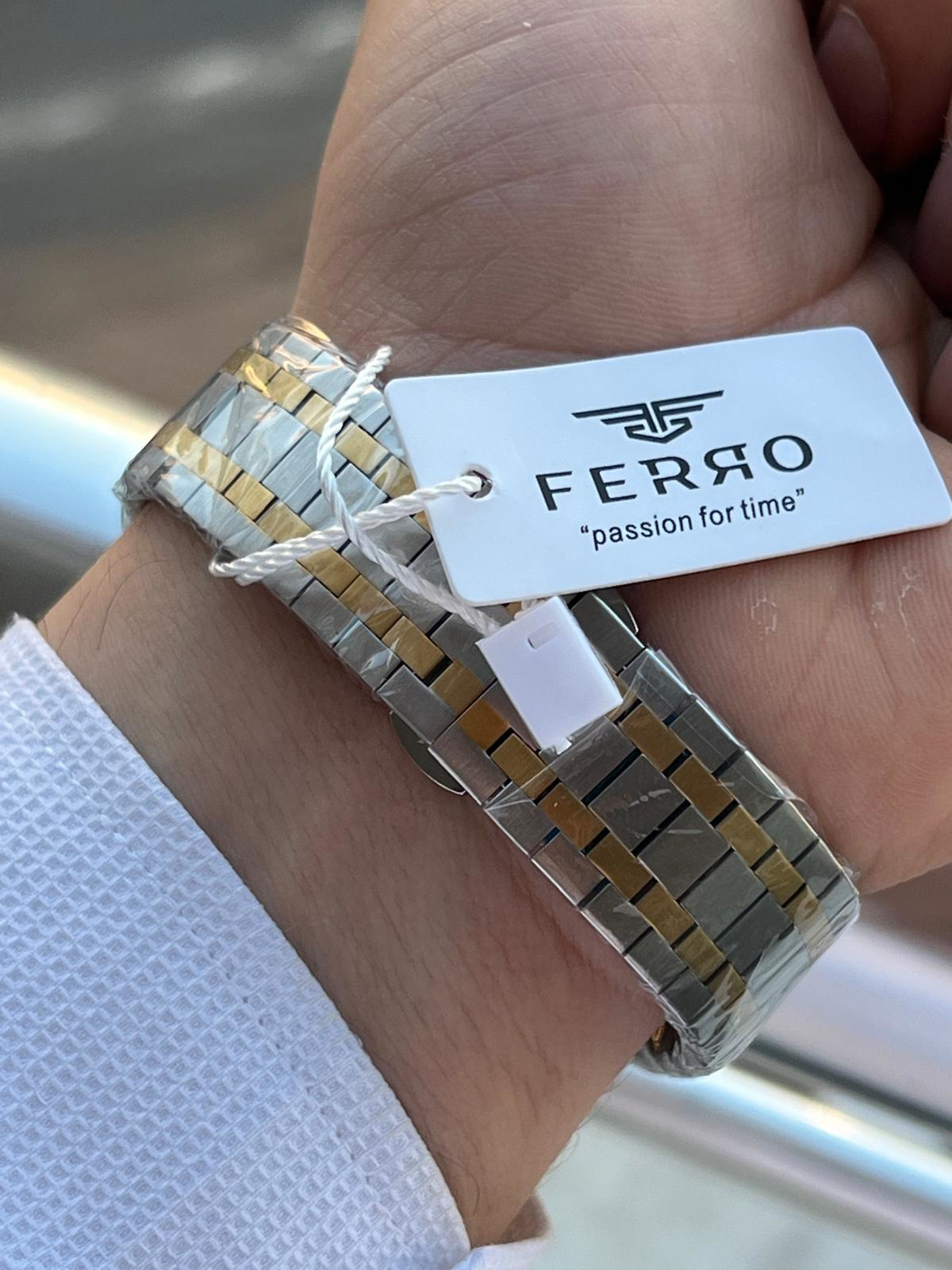 Ferro Çelik Kordon 30 Mt Suya Dayanıklı Erkek Kol Saati EF4300-D1 Ferro Çelik Kordon 30 Mt Suya Dayanıklı Erkek Kol Saati EF4300-D1