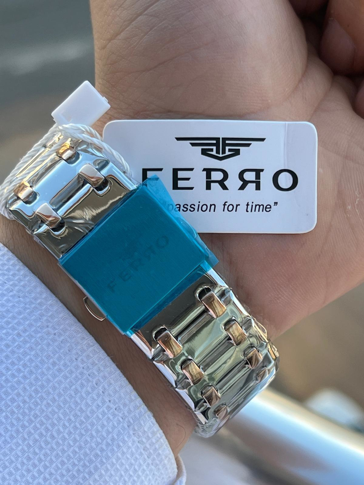 Ferro Çelik Kordon İyon Kaplama Kasa Tasarım Seri 30 Mt Su Geçirm