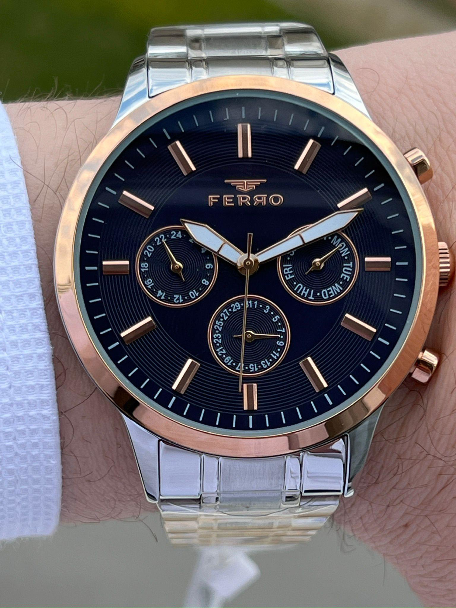 Ferro Çelik Kordon İç Fonksiyonları Aktif Chronograph 30 Mt Su Ge Ferro Çelik Kordon İç Fonksiyonları Aktif Chronograph 30 Mt Su Ge