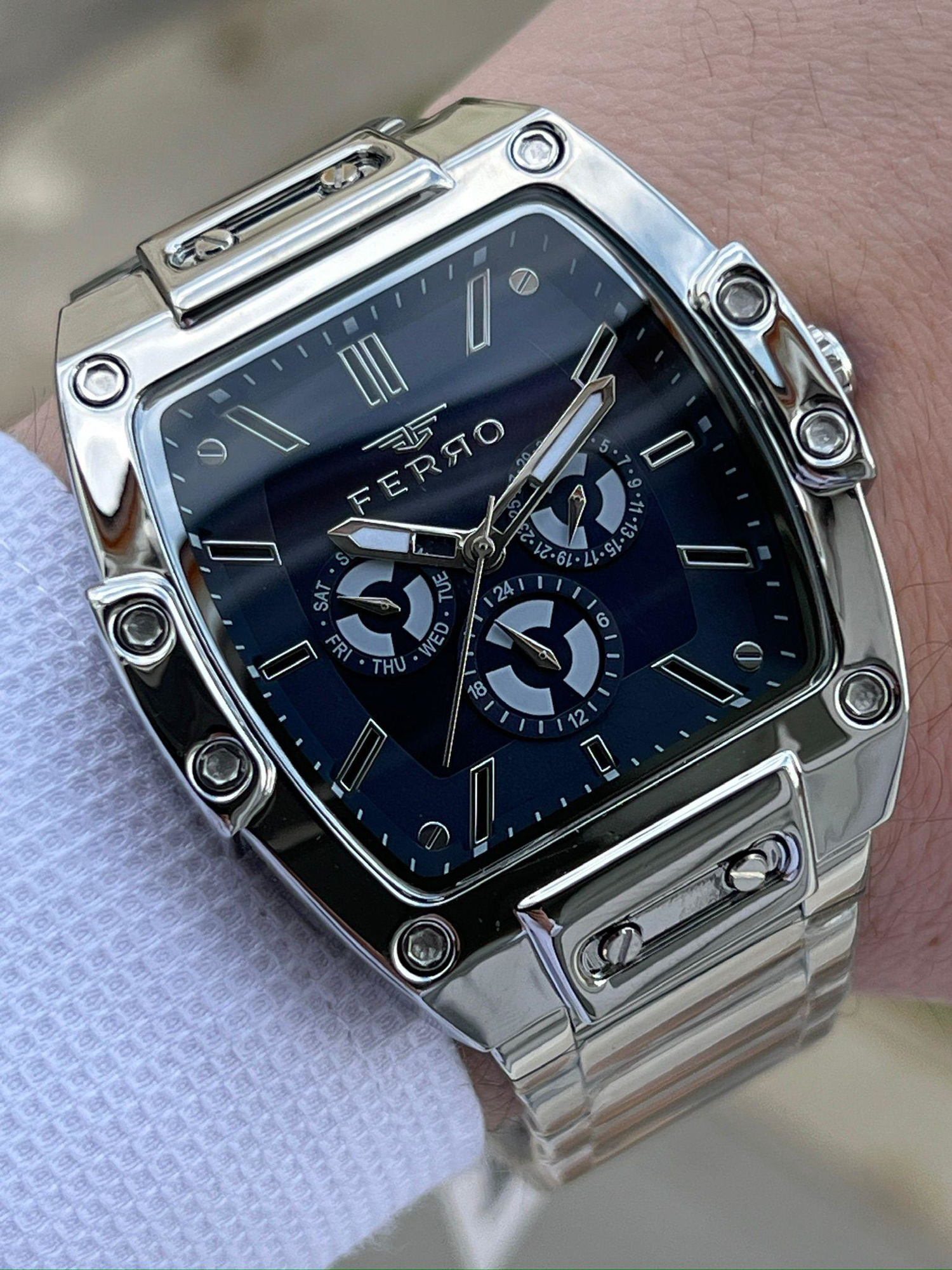Ferro Çelik Kordon İç Fonksiyonları Aktif Chronograph 30 Mt Su Ge Ferro Çelik Kordon İç Fonksiyonları Aktif Chronograph 30 Mt Su Ge