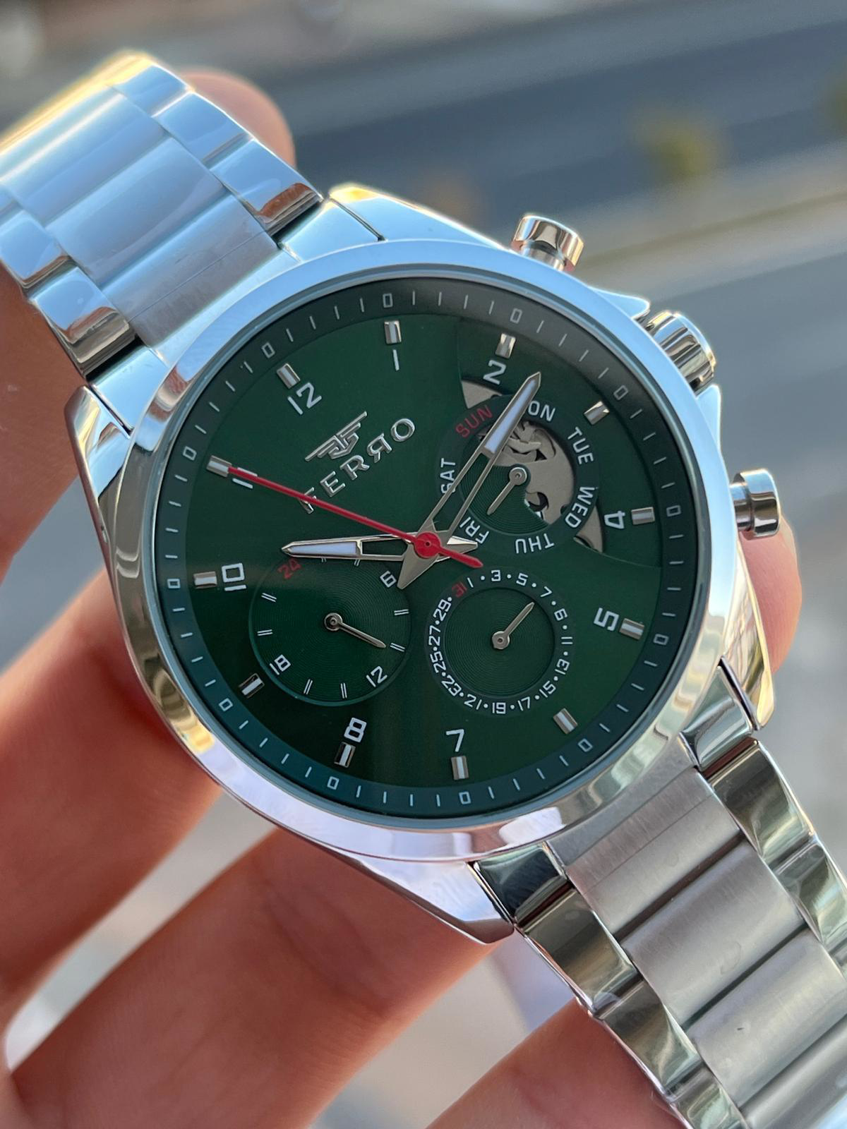 Ferro Çelik Kordon İç Fonksiyonları Aktif Chronograph 30 Mt Su Ge Ferro Çelik Kordon İç Fonksiyonları Aktif Chronograph 30 Mt Su Ge