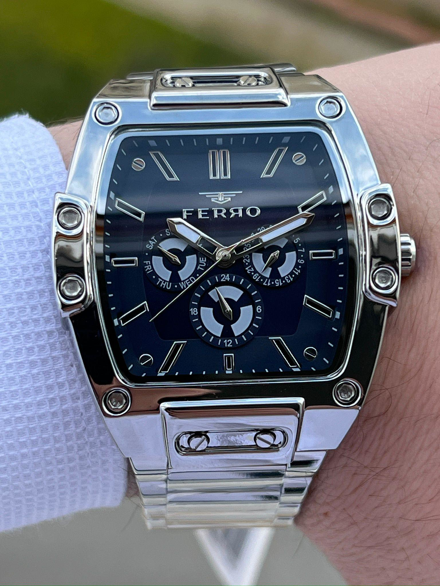 Ferro Çelik Kordon İç Fonksiyonları Aktif Chronograph 30 Mt Su Ge Ferro Çelik Kordon İç Fonksiyonları Aktif Chronograph 30 Mt Su Ge