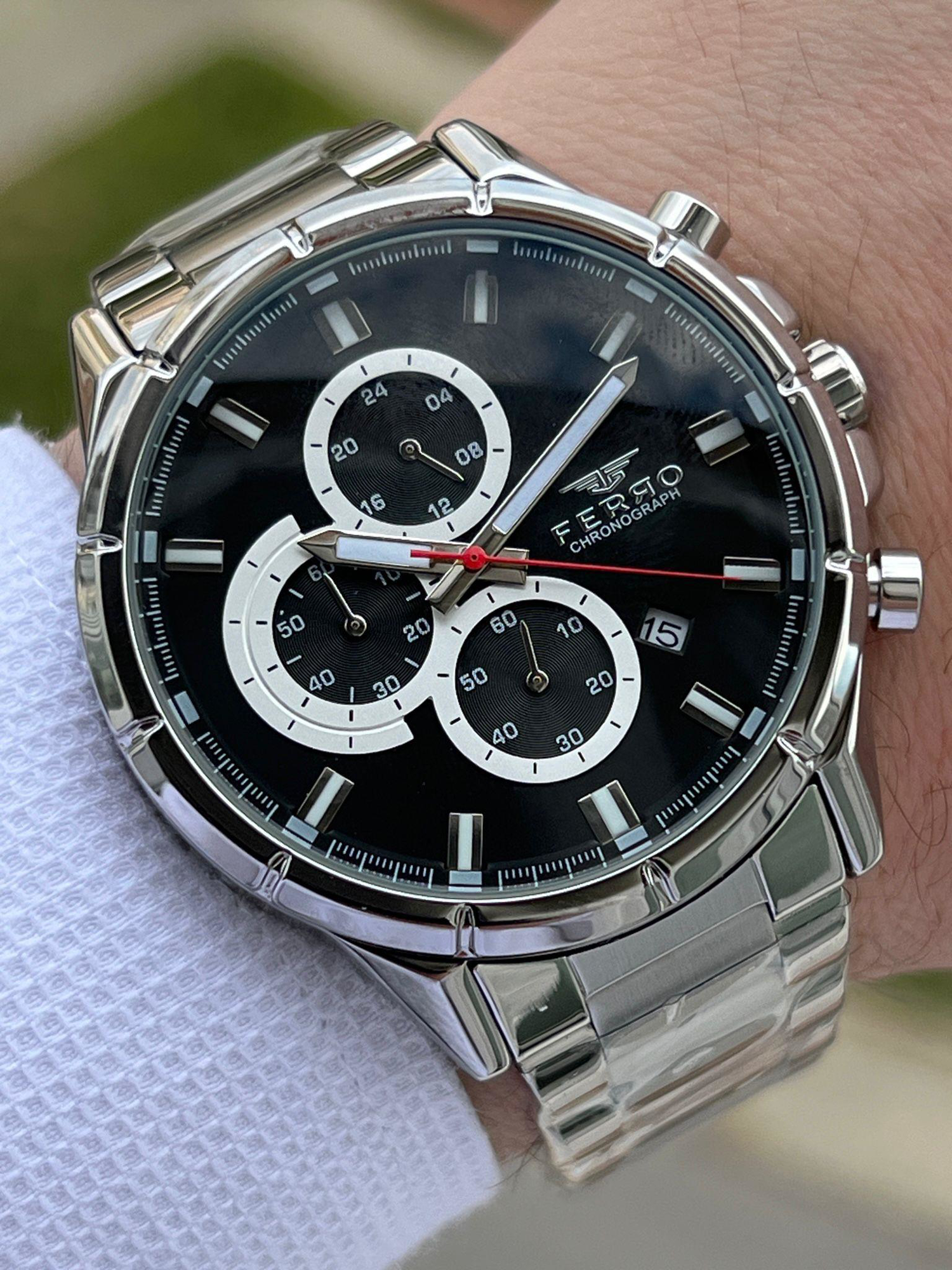 Ferro Çelik Kordon İç Fonksiyonları Aktif Chronograph 30 Mt Su Ge Ferro Çelik Kordon İç Fonksiyonları Aktif Chronograph 30 Mt Su Ge