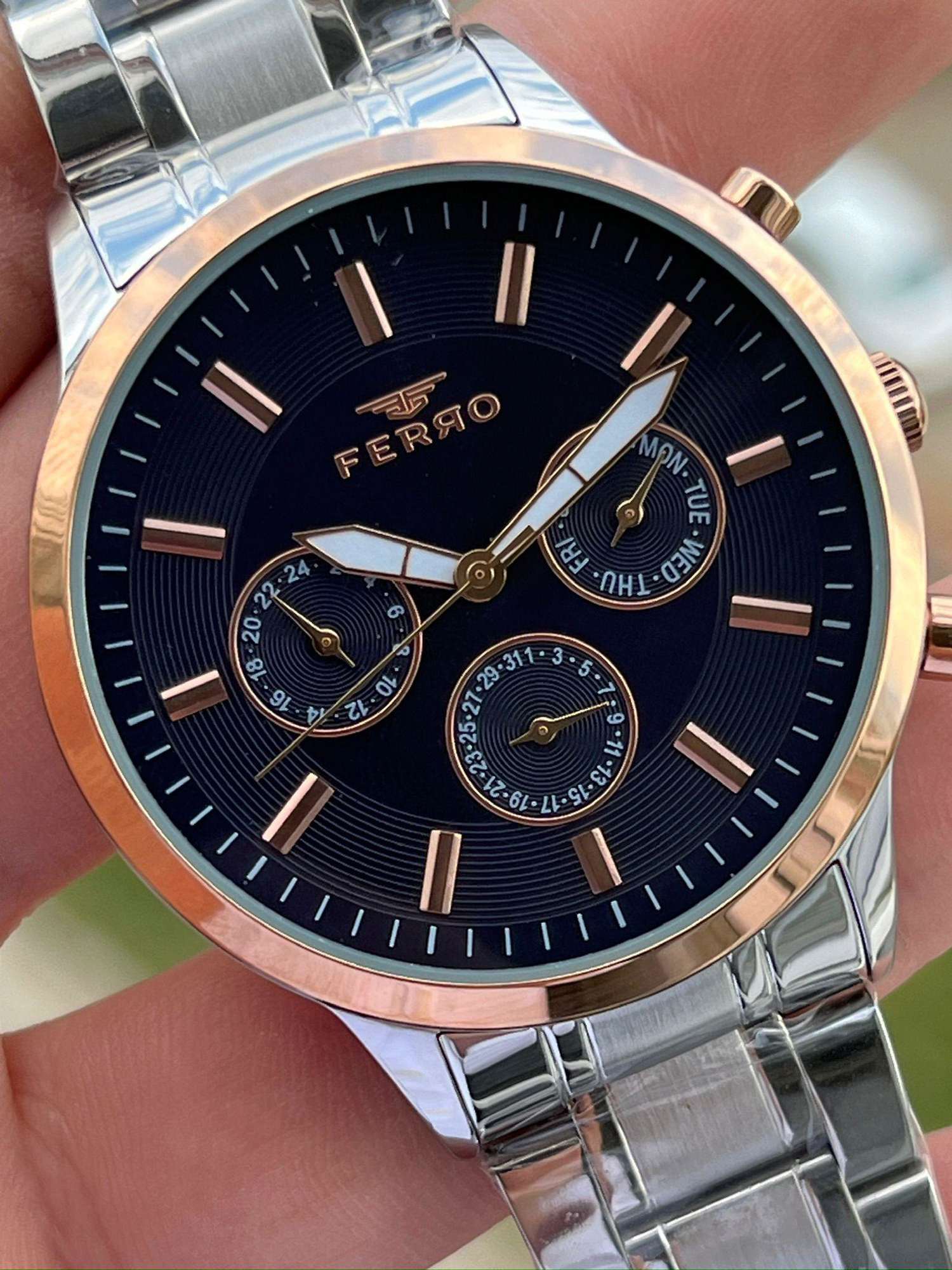 Ferro Çelik Kordon İç Fonksiyonları Aktif Chronograph 30 Mt Su Ge Ferro Çelik Kordon İç Fonksiyonları Aktif Chronograph 30 Mt Su Ge