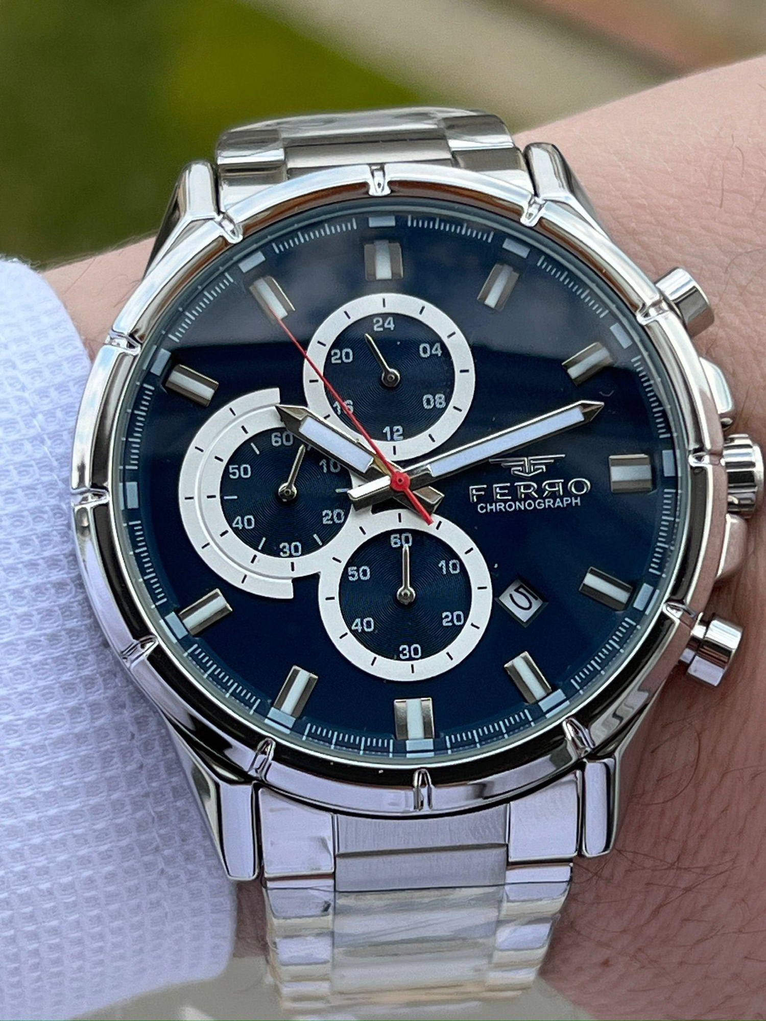 Ferro Çelik Kordon İç Fonksiyonları Aktif Chronograph 30 Mt Su Ge Ferro Çelik Kordon İç Fonksiyonları Aktif Chronograph 30 Mt Su Ge