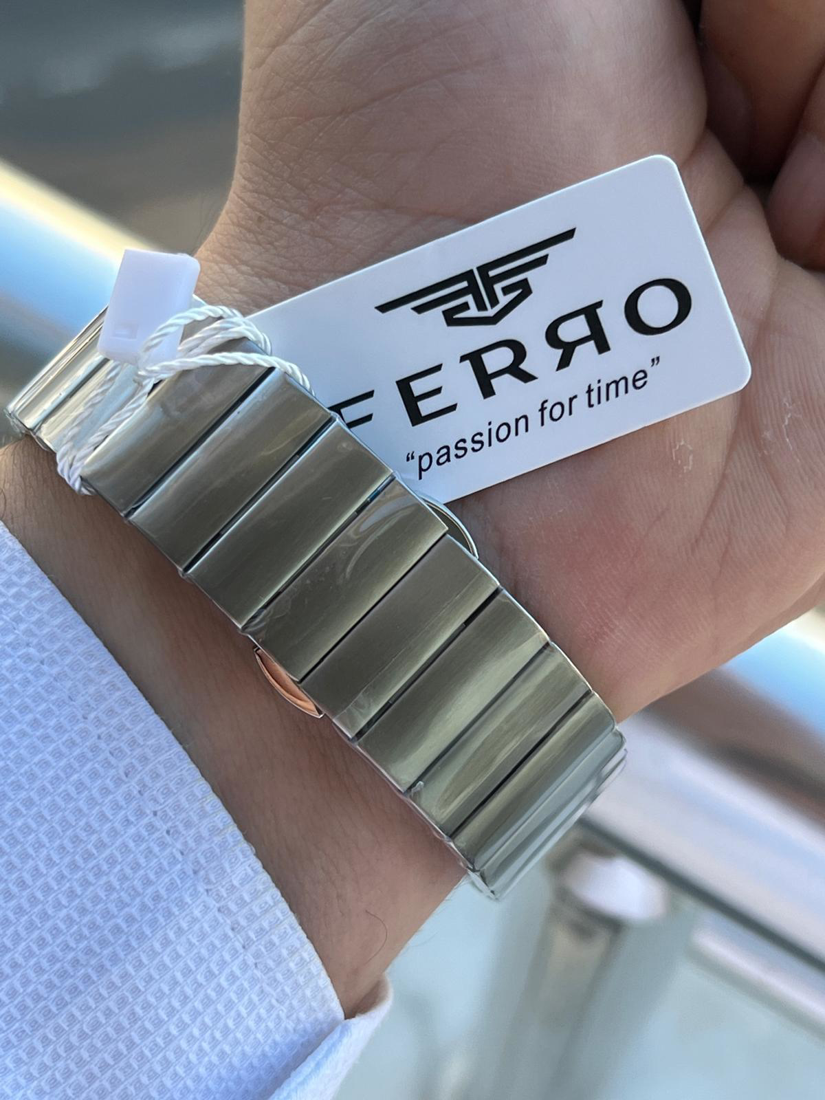 Ferro Çelik Kordon İyon Kaplama Kasa Tasarım Seri 30 Mt Su Geçirm