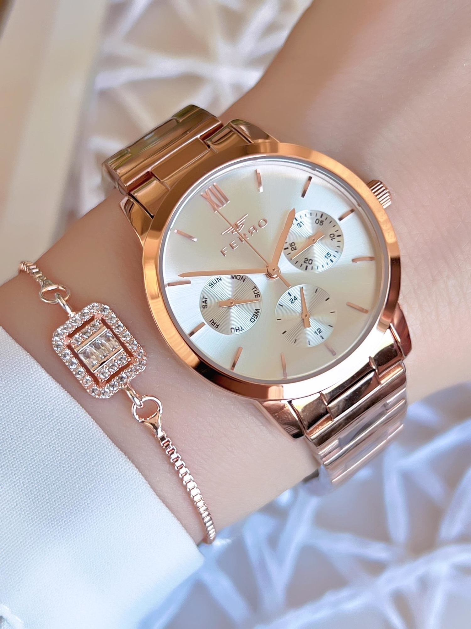 Ferro İç Fonksiyonları Aktif Rose/Gold Renk Kararmaz Renk Atmaz 3 Ferro İç Fonksiyonları Aktif Rose/Gold Renk Kararmaz Renk Atmaz 3 Fiyatı, Yorumları ve Özellikleri