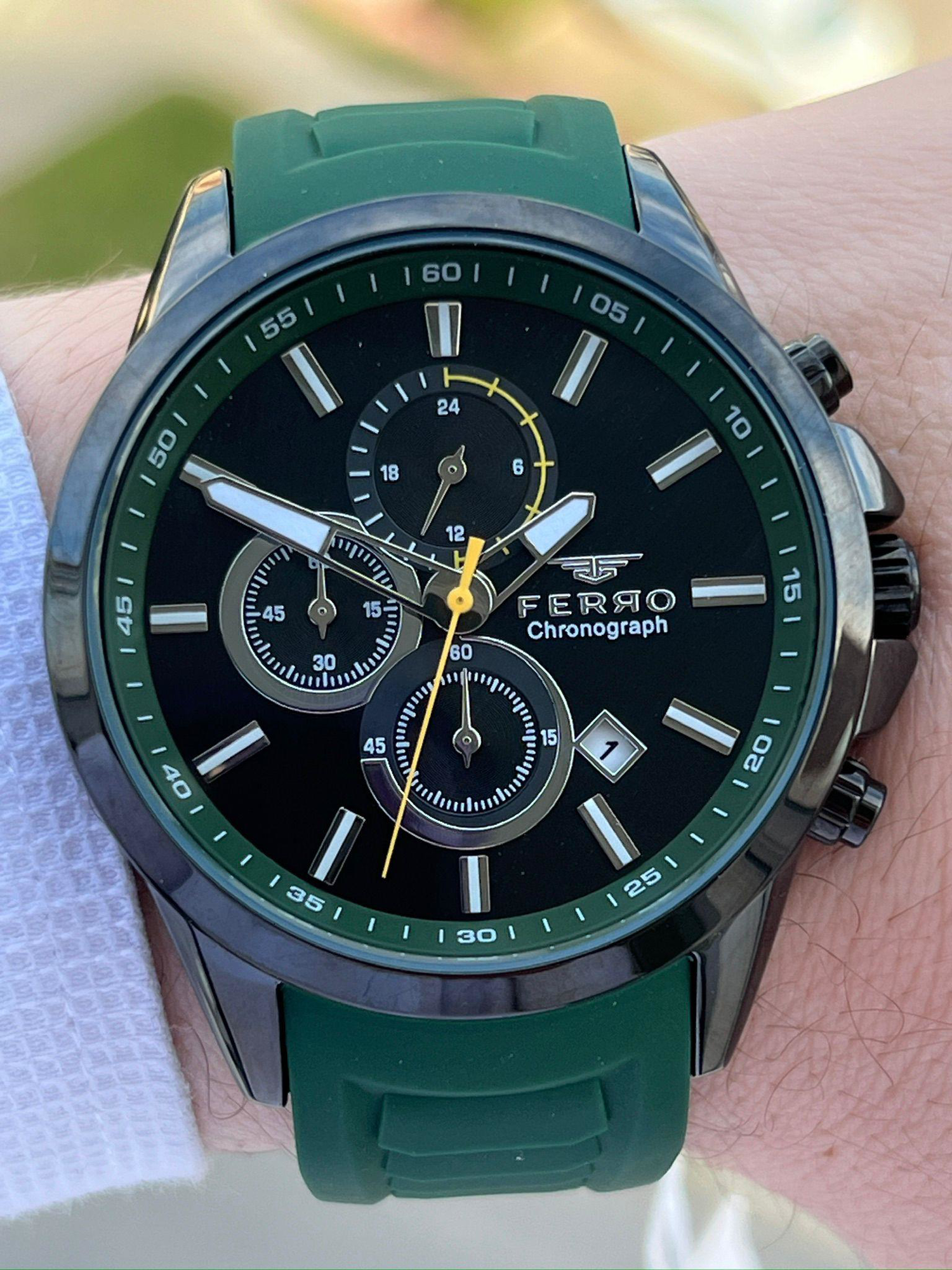 Ferro İç Fonksiyonları Aktif Yeşil Renk Slikon Kordon 30 Mt Su Ge