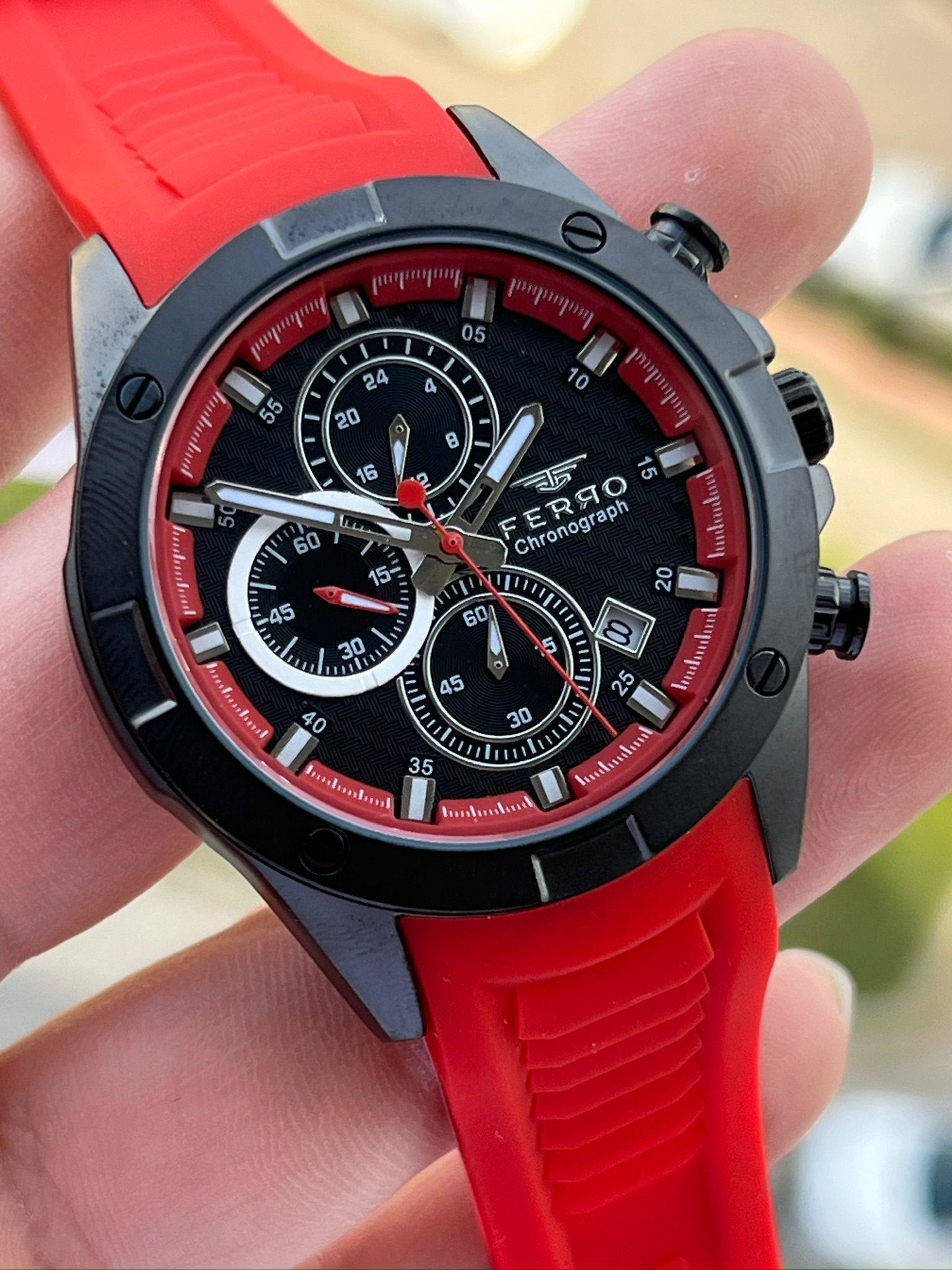 Ferro İç Fonksiyonları Aktif Kırmızı Renk Slikon Kordon 30 Mt Su 