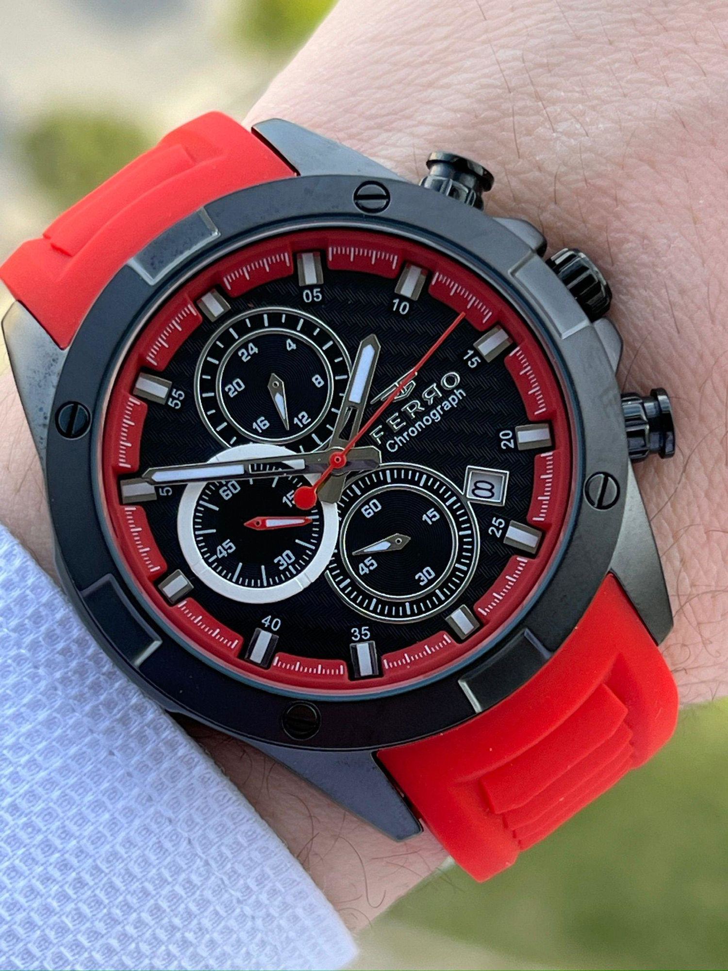 Ferro İç Fonksiyonları Aktif Kırmızı Renk Slikon Kordon 30 Mt Su 