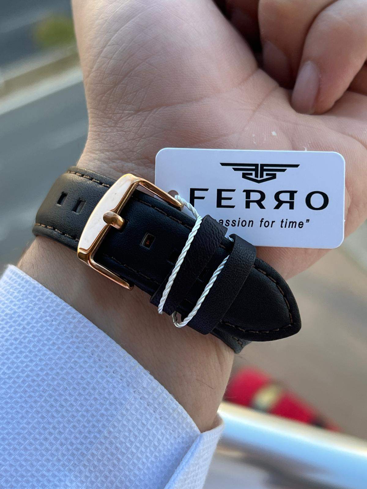 Ferro İç Fonksiyonları Aktif Deri Kordon 3 Atm Suya Dayanıklı Erk Ferro İç Fonksiyonları Aktif Deri Kordon 3 Atm Suya Dayanıklı Erk