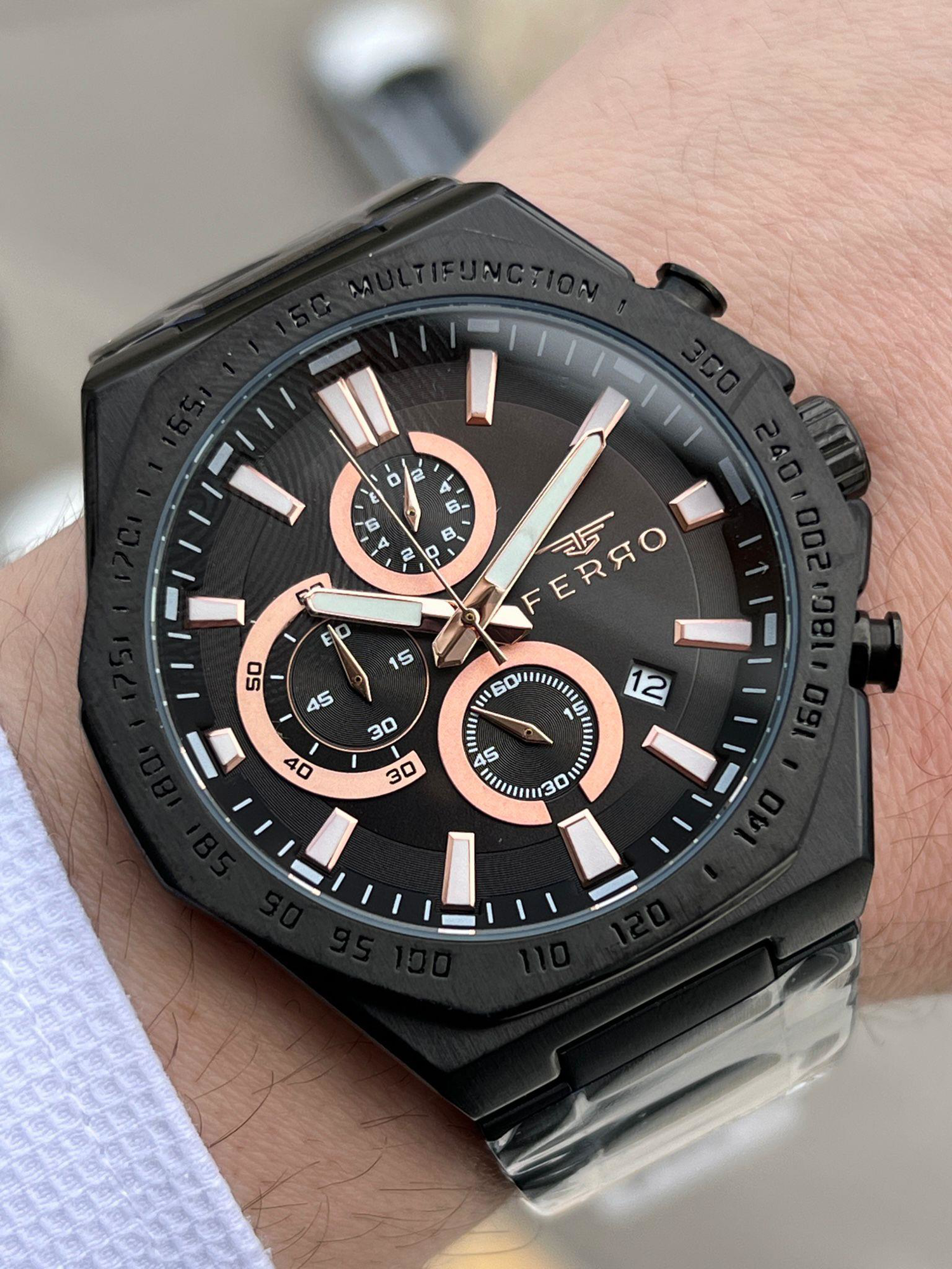 FERRO İç Fonksiyonları Aktif Chronograph 30 Mt Su Geçirmez Erkek  Fiyatı, Yorumları ve Özellikleri
