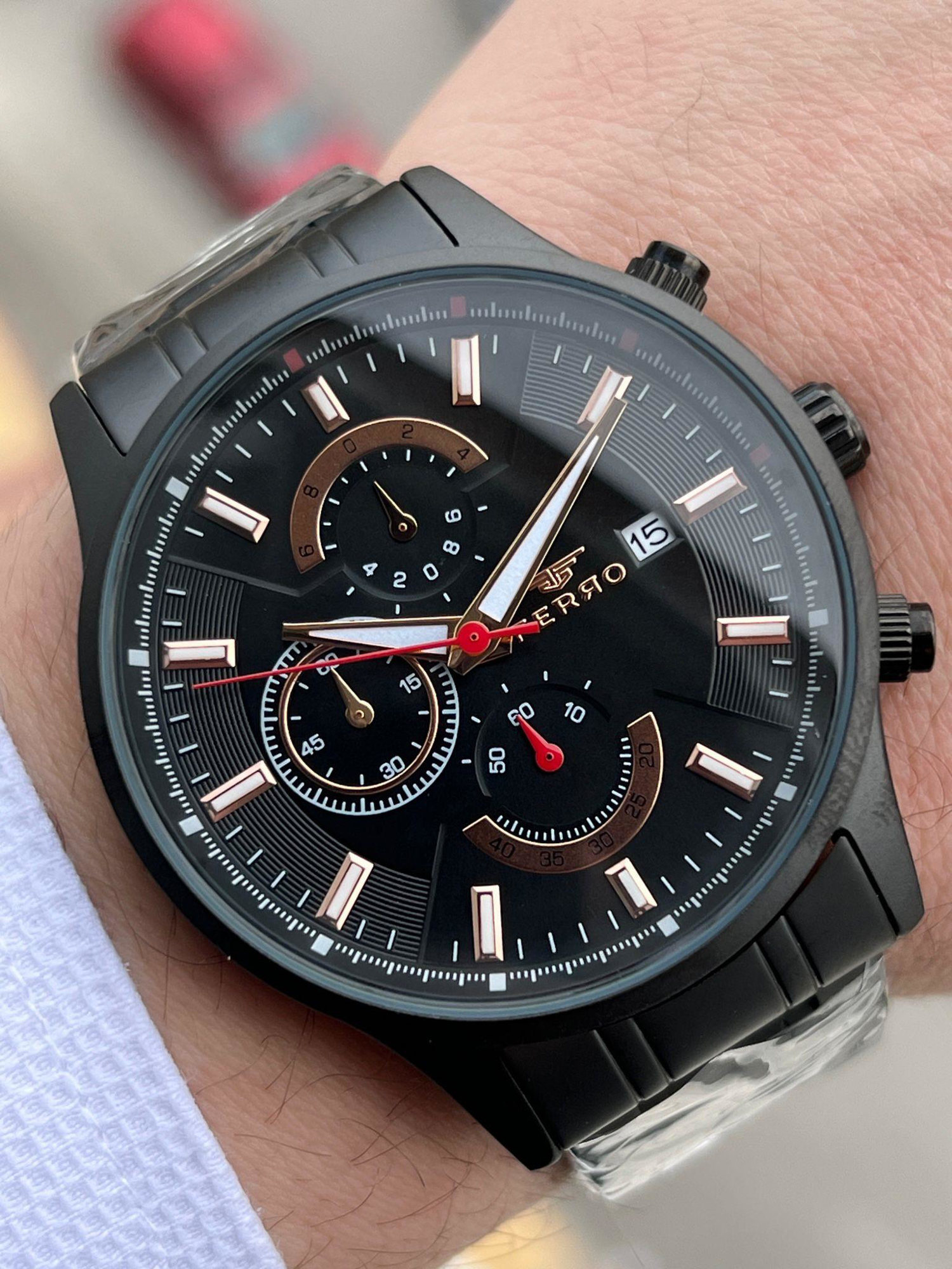 FERRO İç Fonksiyonları Aktif Chronograph 30 Mt Su Geçirmez Erkek  Fiyatı, Yorumları ve Özellikleri
