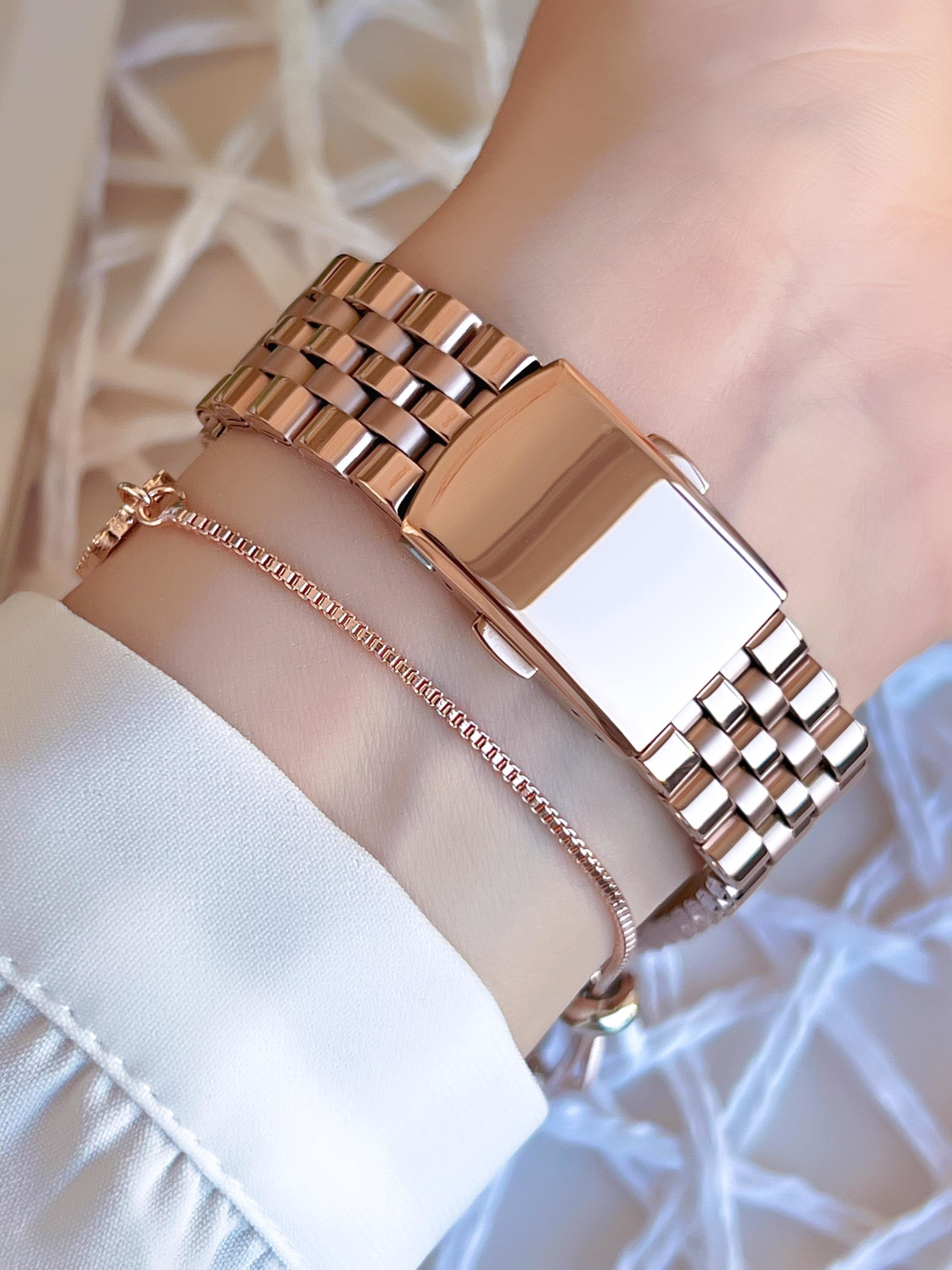 Ferro İç Fonksiyonları Aktif Rose/Gold Renk Kararmaz Renk Atmaz 3