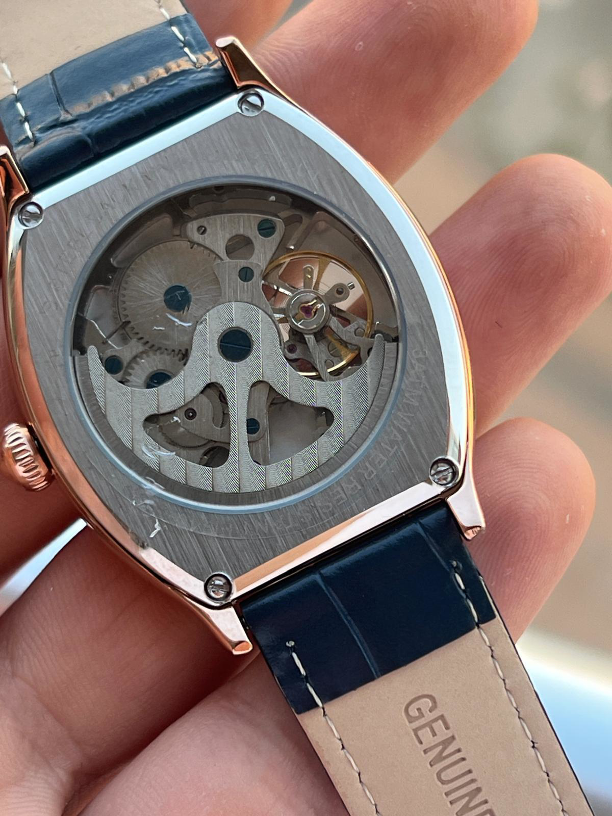 Ferro Otomatik Mekanizma Deri Kordon 3 Atm Suya Dayanıklı Erkek K