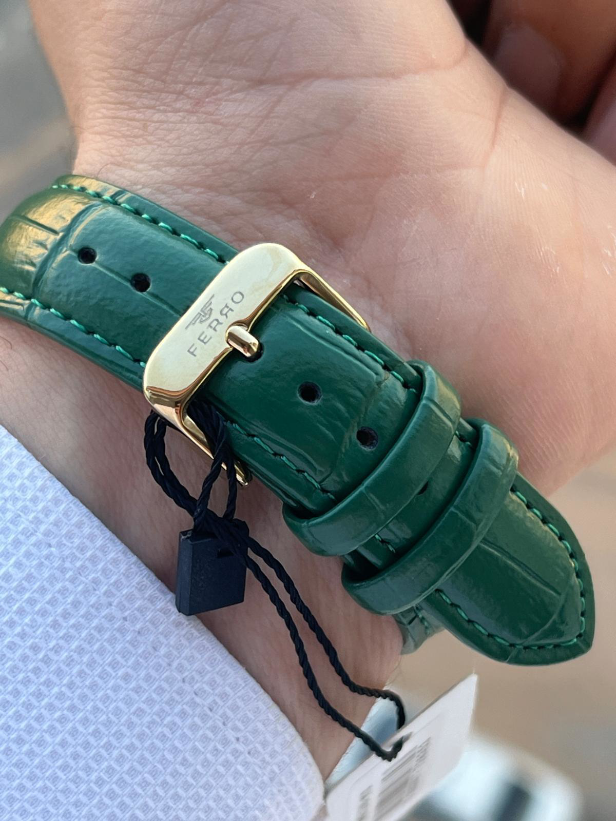 Ferro Otomatik Mekanizma Deri Kordon 3 Atm Suya Dayanıklı Erkek K