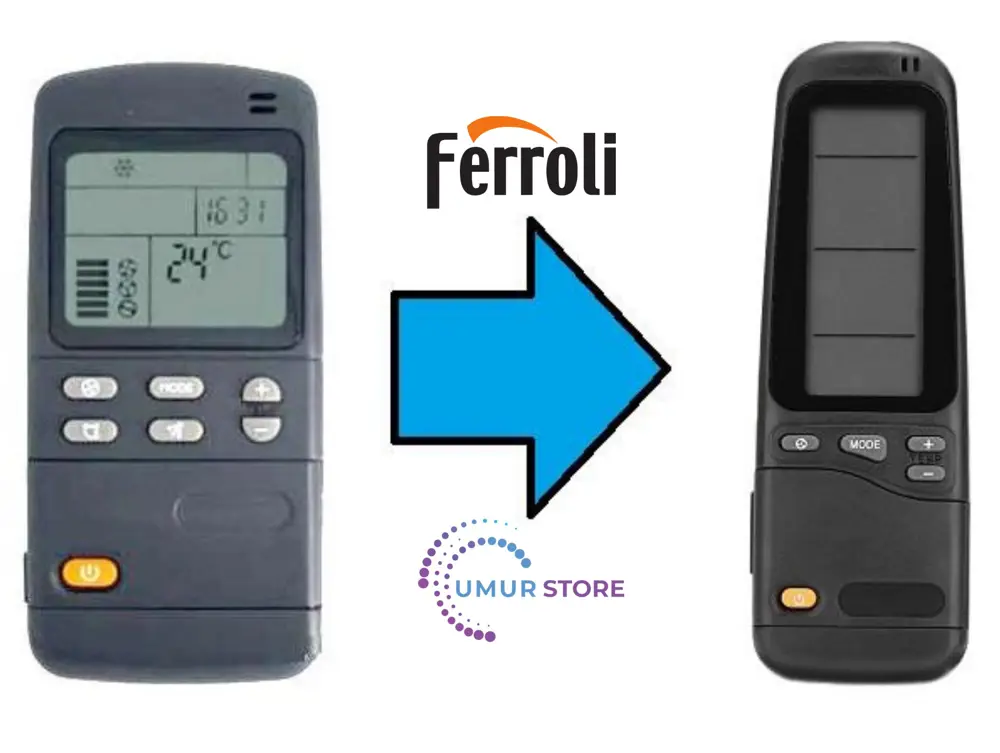 Ferroli RC-2 Uyumlu Klima Kumandası