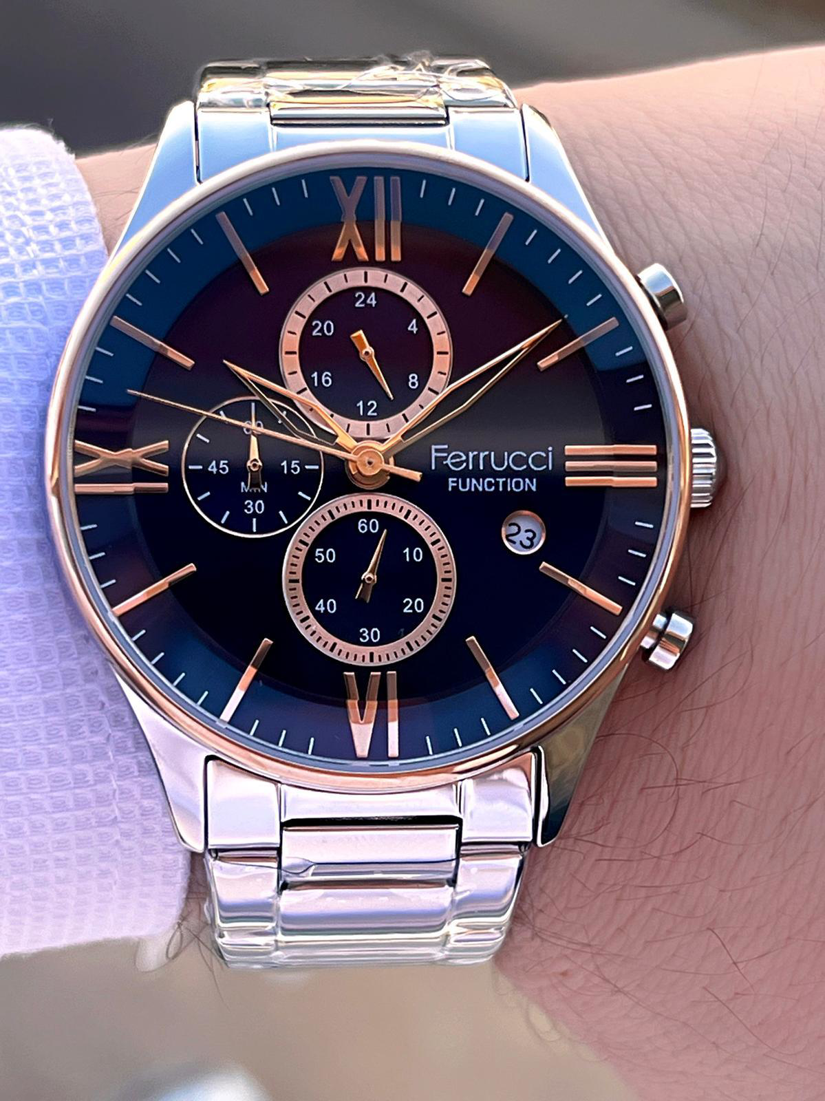 Ferrucci 2 Yıl Garantili Çelik Kordon İç Kadran Özellikleri Aktif