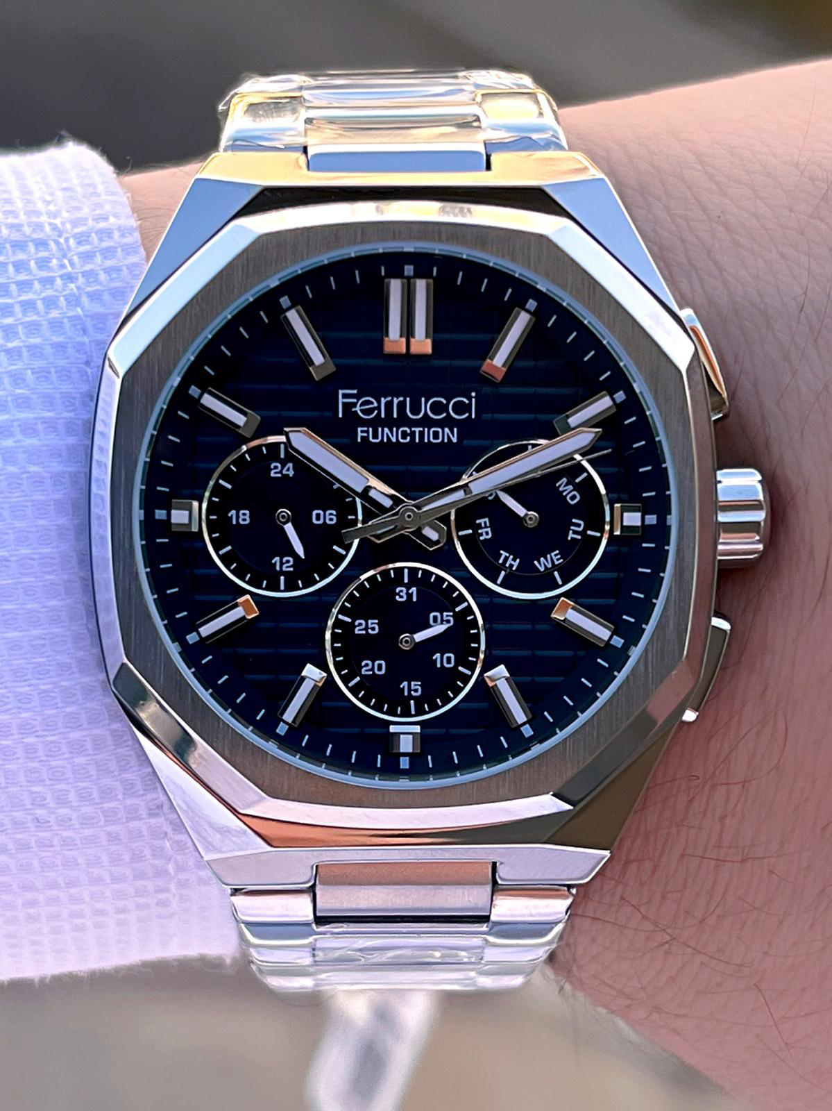 Ferrucci 2 Yıl Garantili Çelik Kordon İç Kadran Özellikleri Aktif