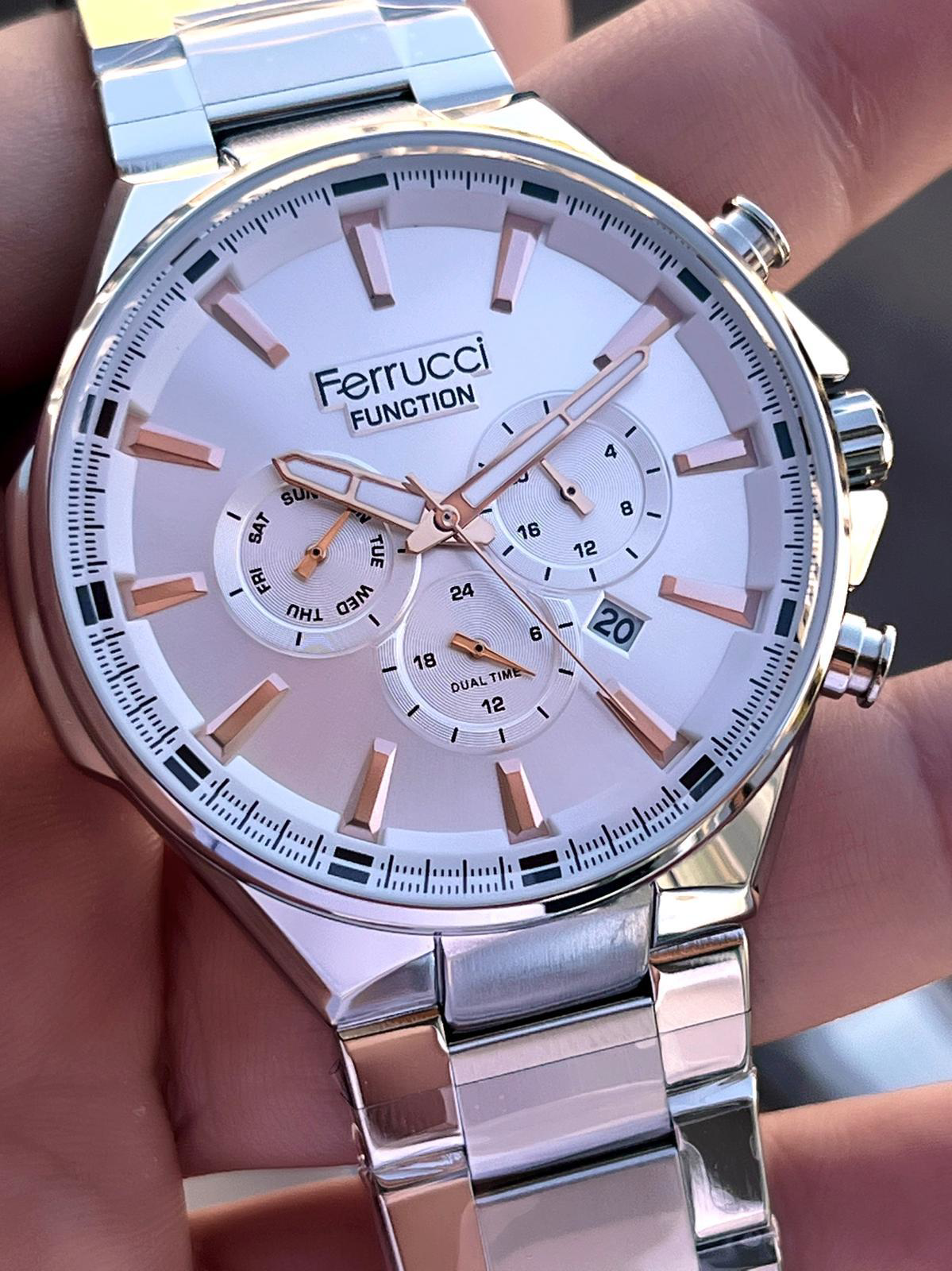 Ferrucci 2 Yıl Garantili Çelik Kordon İç Kadran Özellikleri Aktif