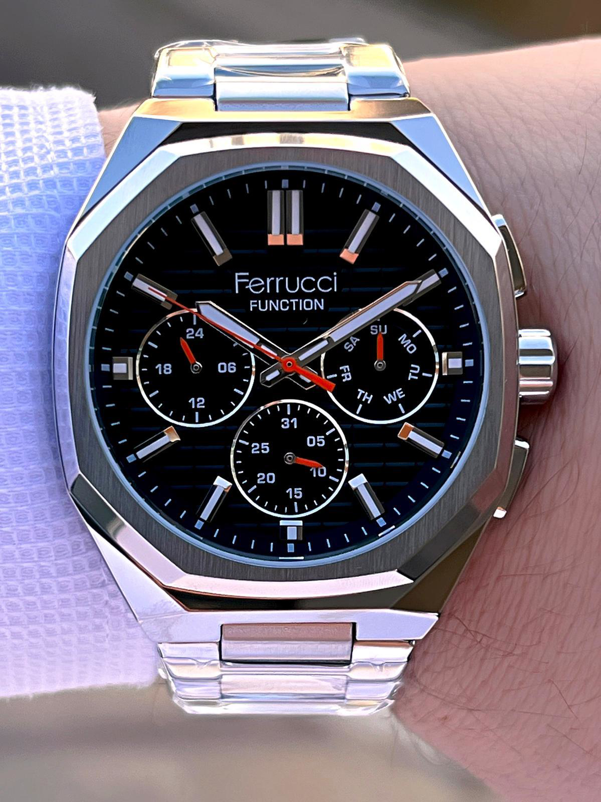 Ferrucci 2 Yıl Garantili Çelik Kordon İç Kadran Özellikleri Aktif