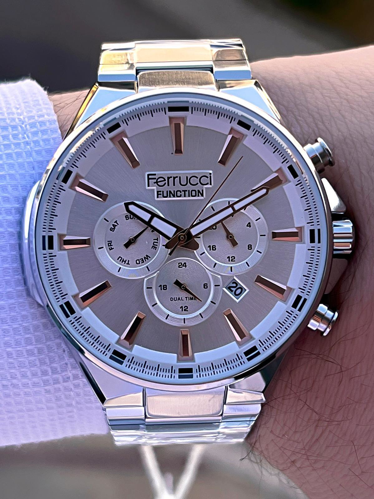 Ferrucci 2 Yıl Garantili Çelik Kordon İç Kadran Özellikleri Aktif
