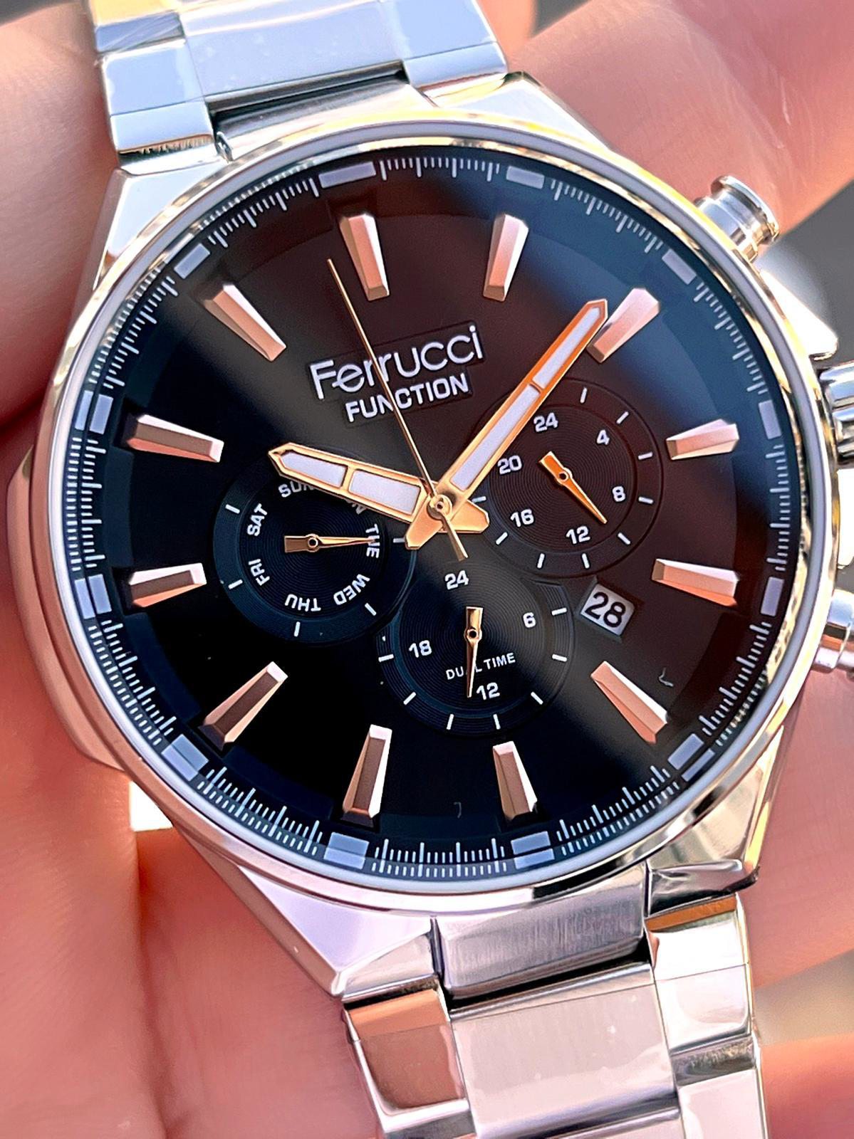 Ferrucci 2 Yıl Garantili Çelik Kordon İç Kadran Özellikleri Aktif