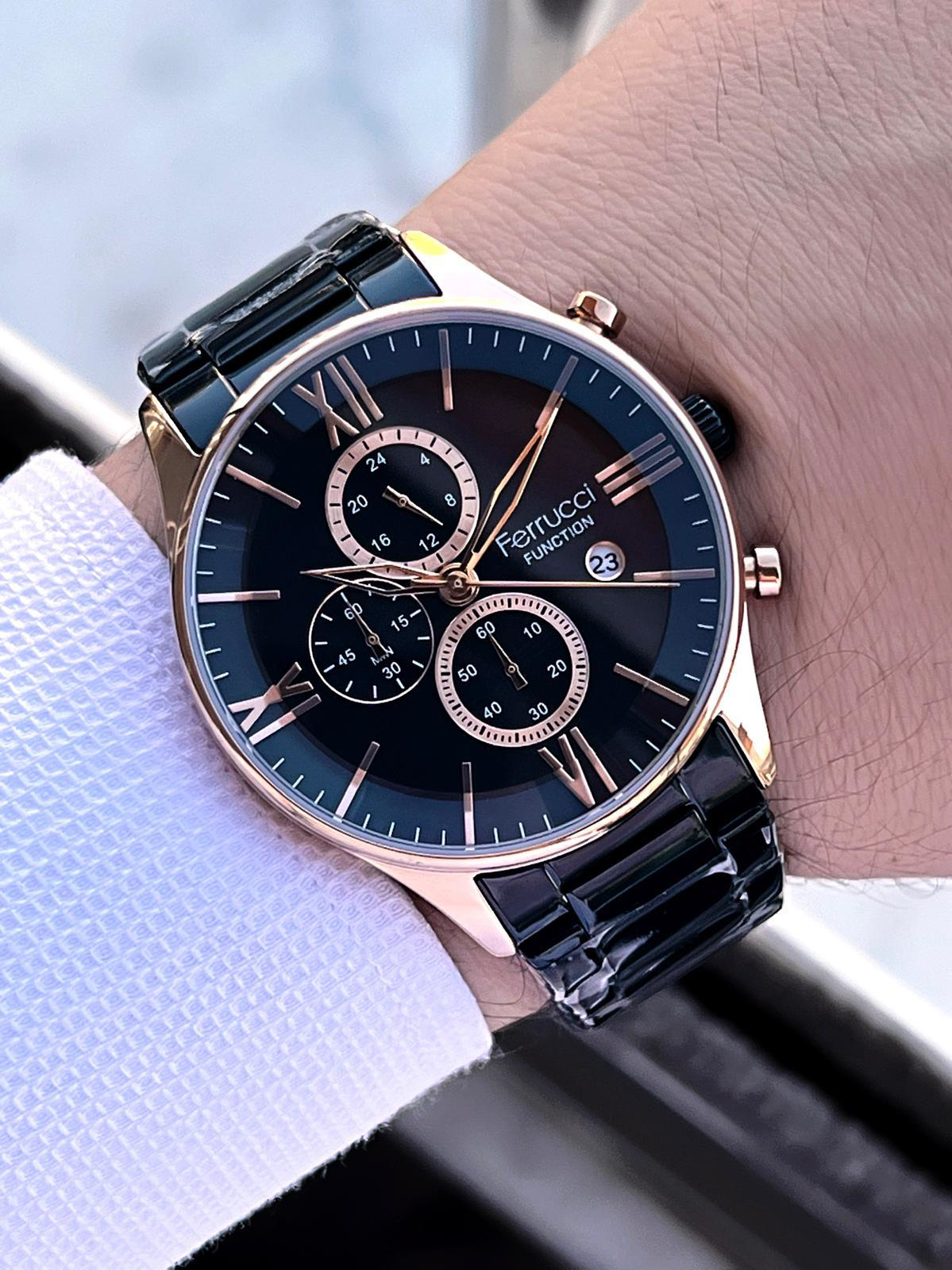 Ferrucci 2 Yıl Garantili Çelik Kordon İç Kadran Özellikleri Aktif