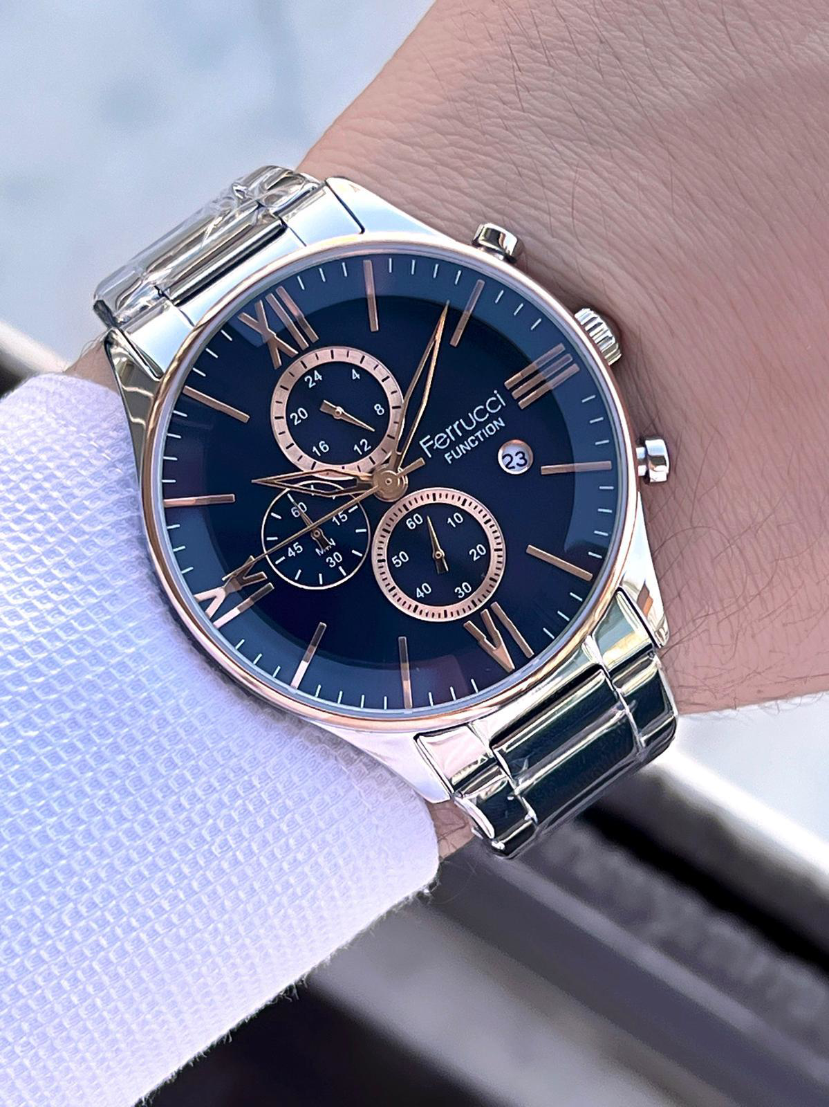 Ferrucci 2 Yıl Garantili Çelik Kordon İç Kadran Özellikleri Aktif