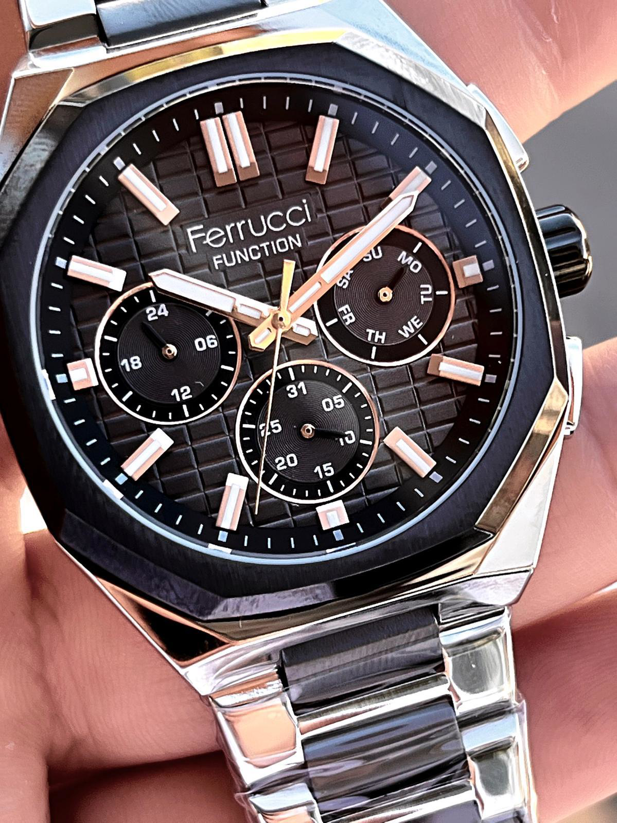 Ferrucci 2 Yıl Garantili Çelik Kordon İç Kadran Özellikleri Aktif