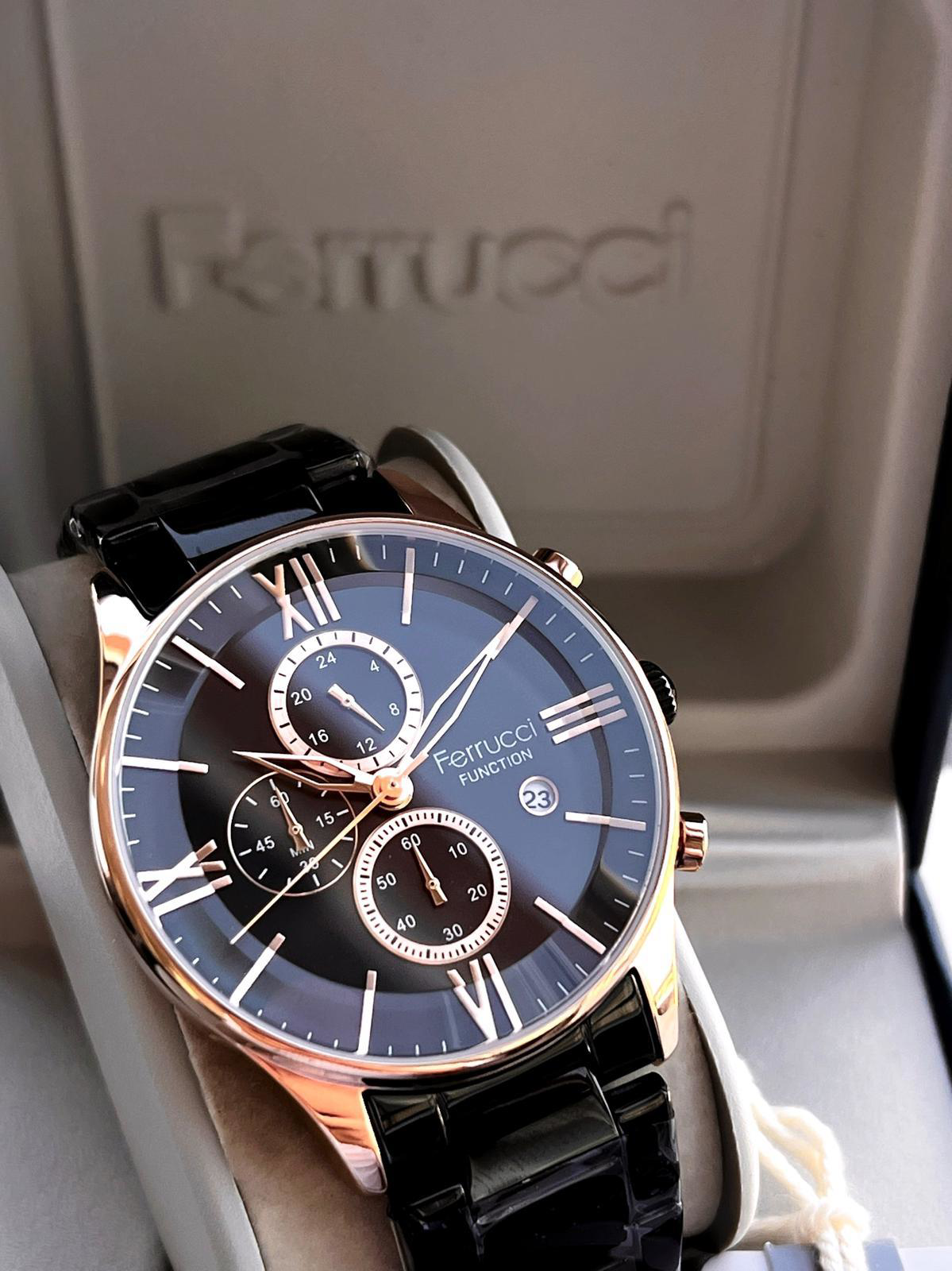 Ferrucci 2 Yıl Garantili Çelik Kordon İç Kadran Özellikleri Aktif