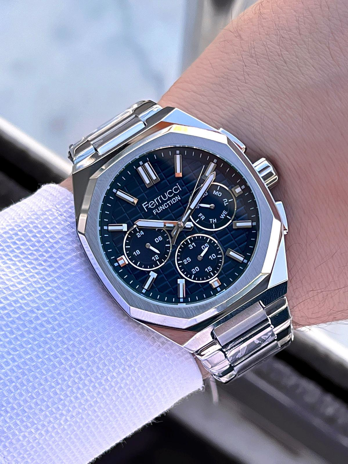 Ferrucci 2 Yıl Garantili Çelik Kordon İç Kadran Özellikleri Aktif