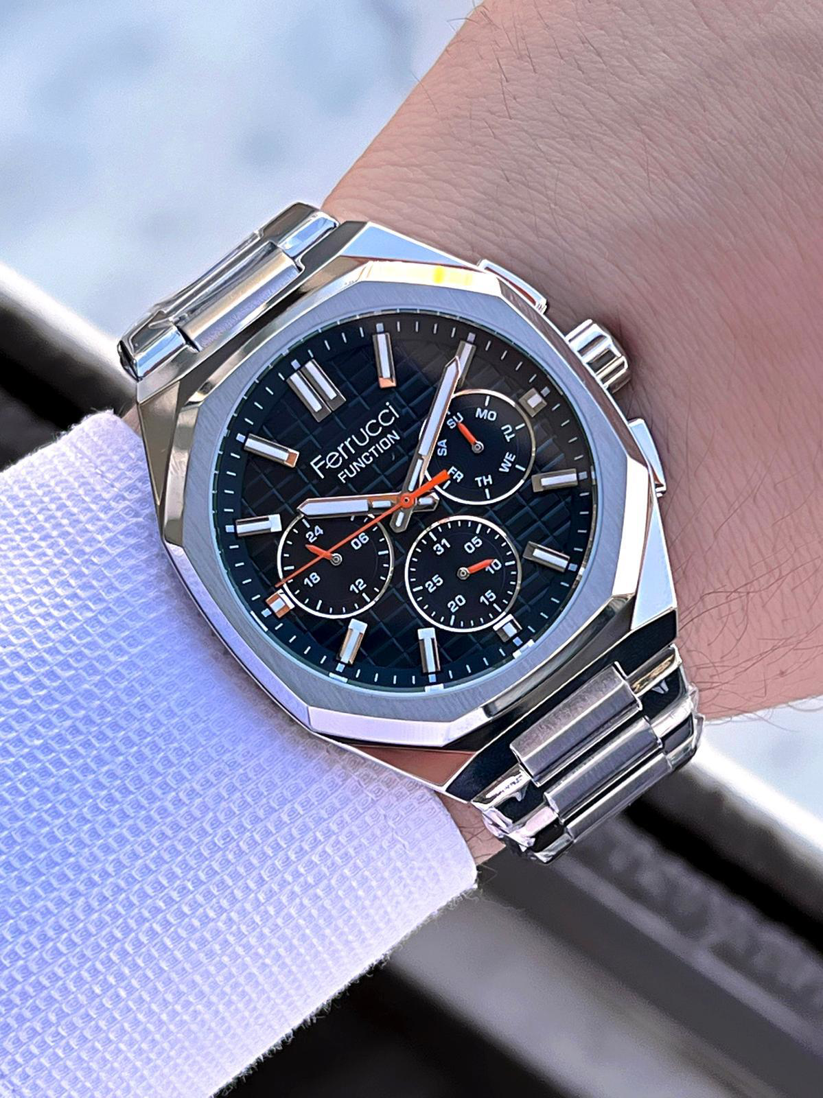 Ferrucci 2 Yıl Garantili Çelik Kordon İç Kadran Özellikleri Aktif