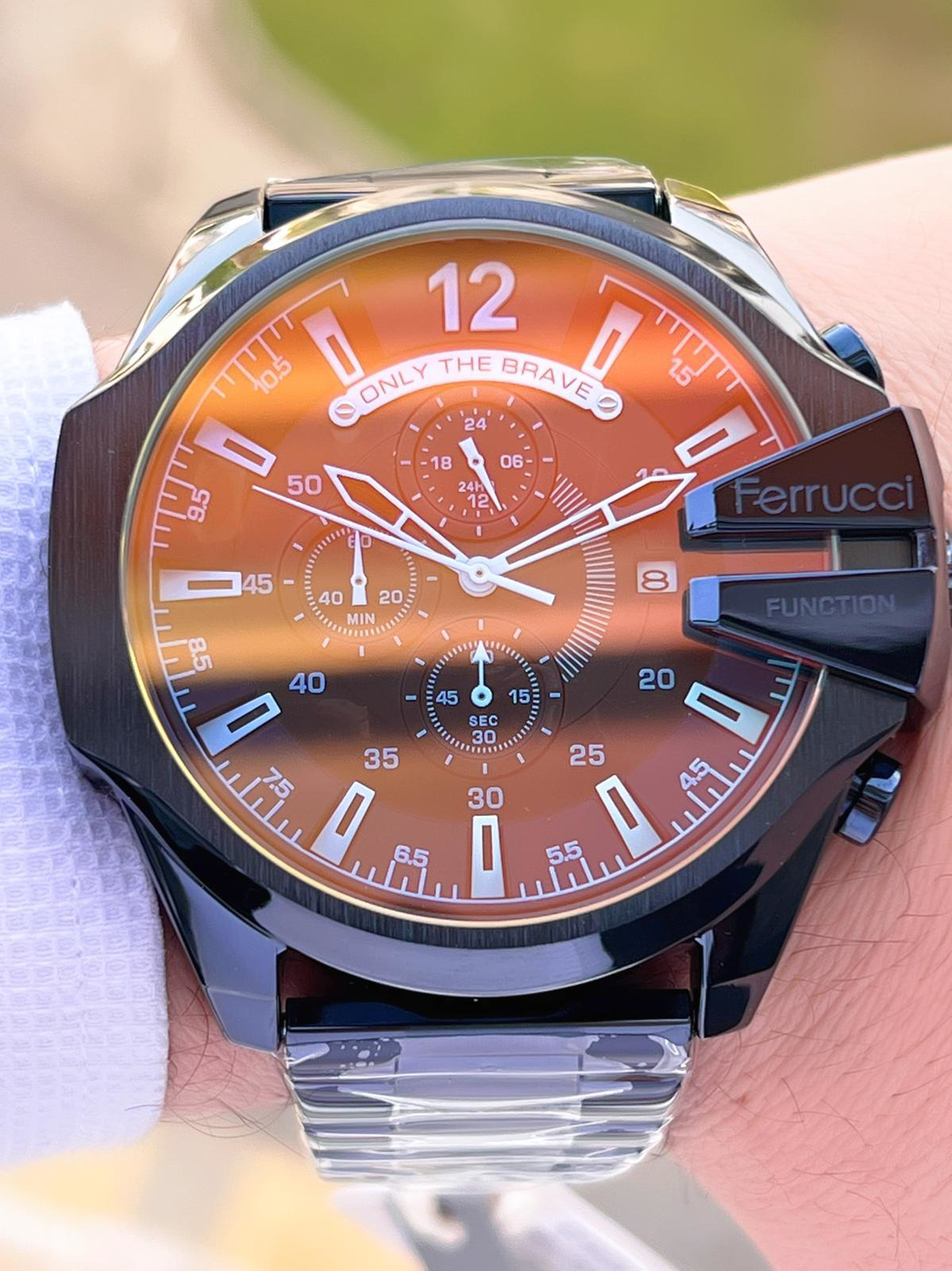 Ferrucci Renkli Cam Çelik Kordon İç Kadran Özellikleri Aktif 2 Yı
