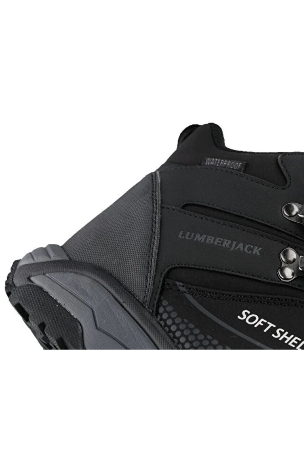 Lumberjack Fest Kadın Siyah Bot