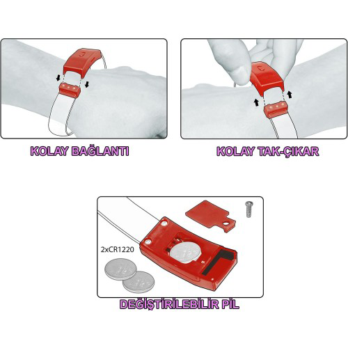 Festival & Parti LED Bileklik Baskı Yapılabilir 3 Farklı Mod Festival & Parti LED Bileklik Baskı Yapılabilir 3 Farklı Mod
