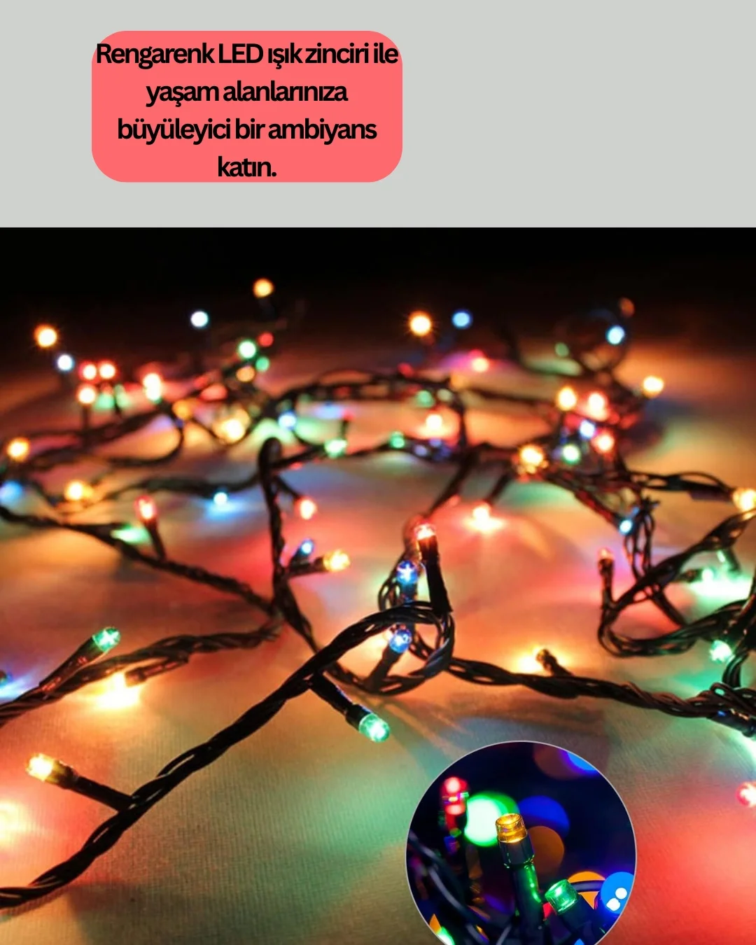 Festivaller ve Özel Günler İçin LED Dekoratif Işık