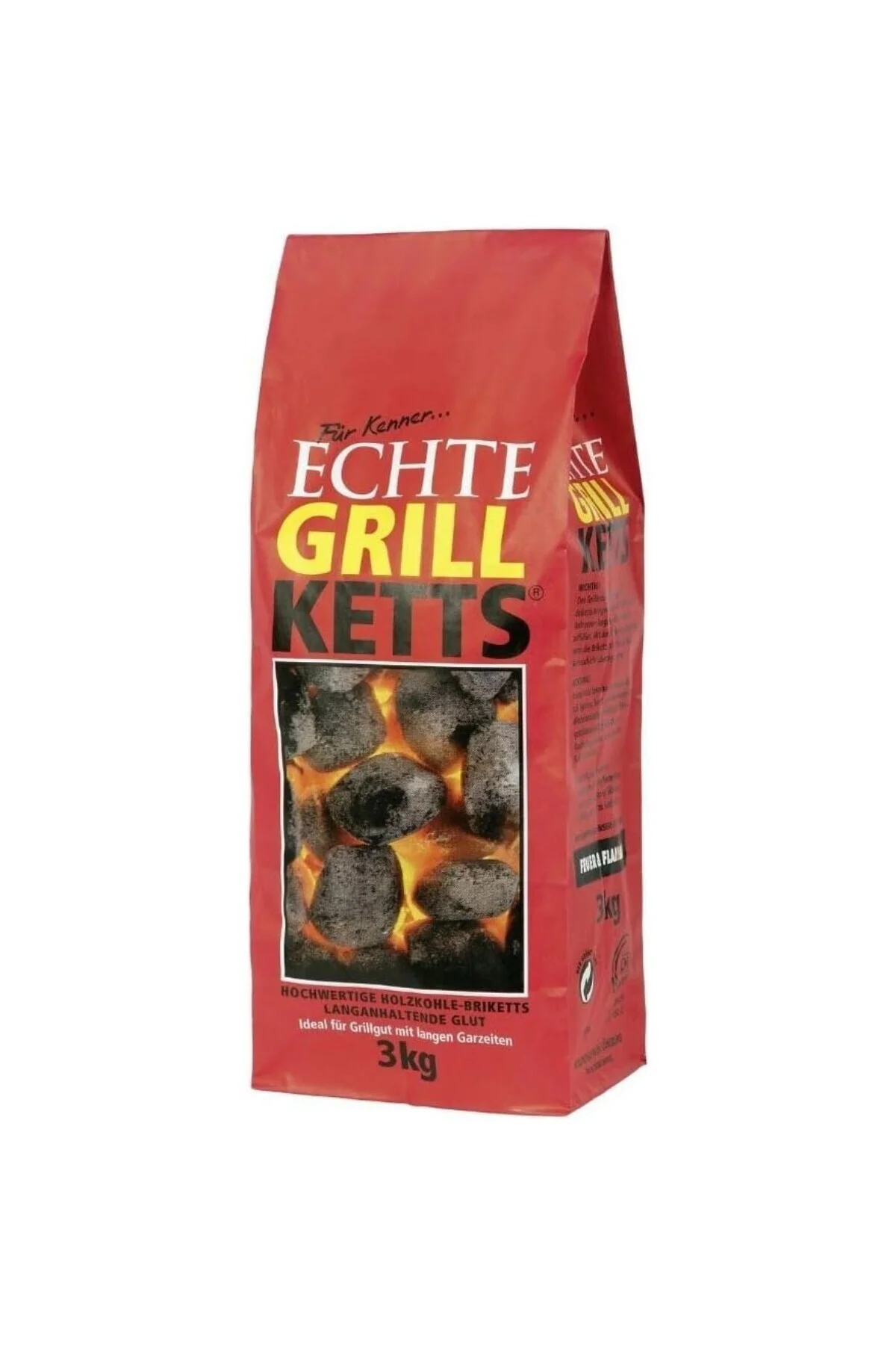 Feuer & Flamme Super Glut Briket Mangal Kömürü 3 Kg.