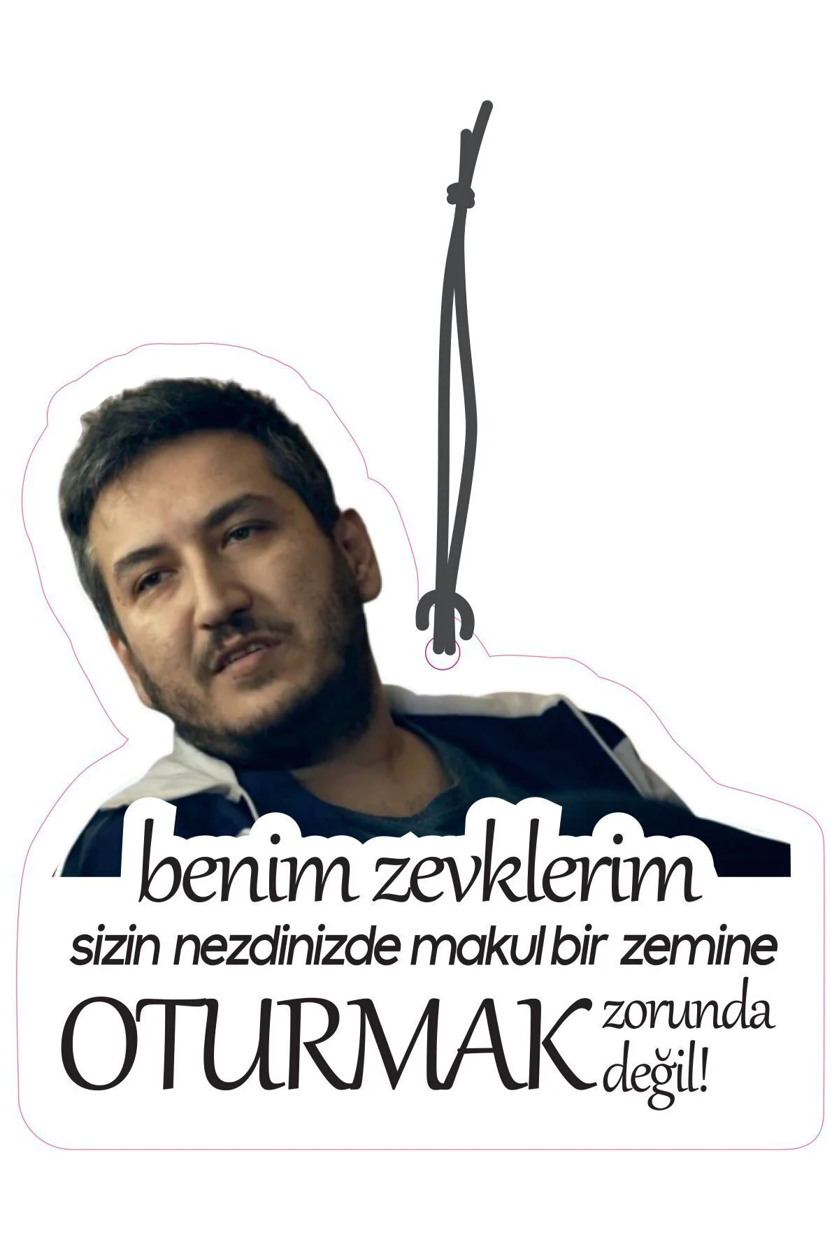 Feyyaz Yiğit benim zevklerim Tasarımlı Dekoratif Oto Kokusu ve Ot