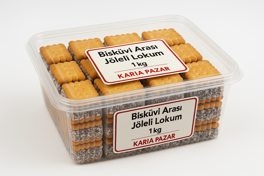 Feyz Bisküvi Arası Jöleli Lokum 1kg | Geleneksel Tatlı