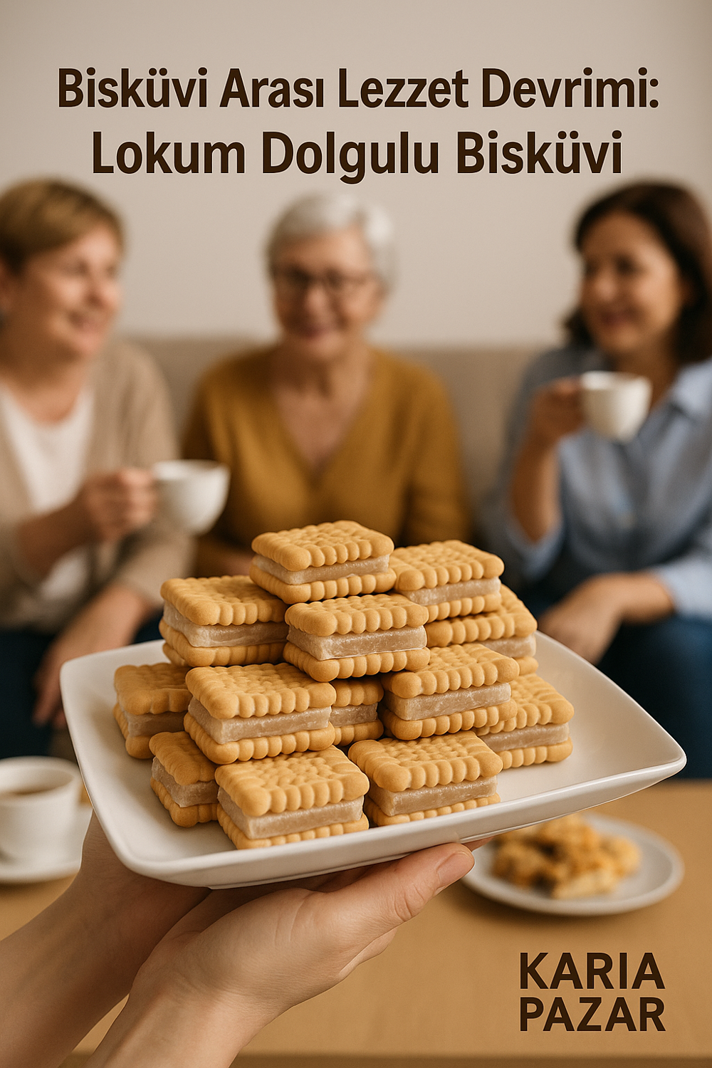 Feyz Bisküvi Arası Jöleli Lokum 3kg | Lokumlu Bisküvi
