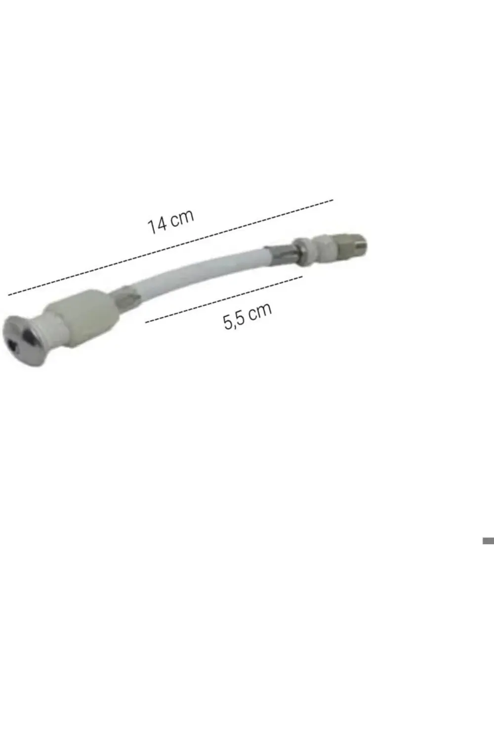 Feyza Yapi Gömme (Asma) Klozet Taharet Çubuğu 14 Cm Düz