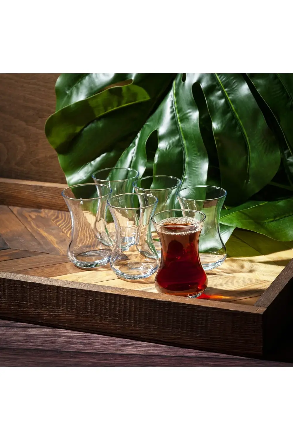 Feyzade Demet 6'lı Çay Bardağı - 135 ml