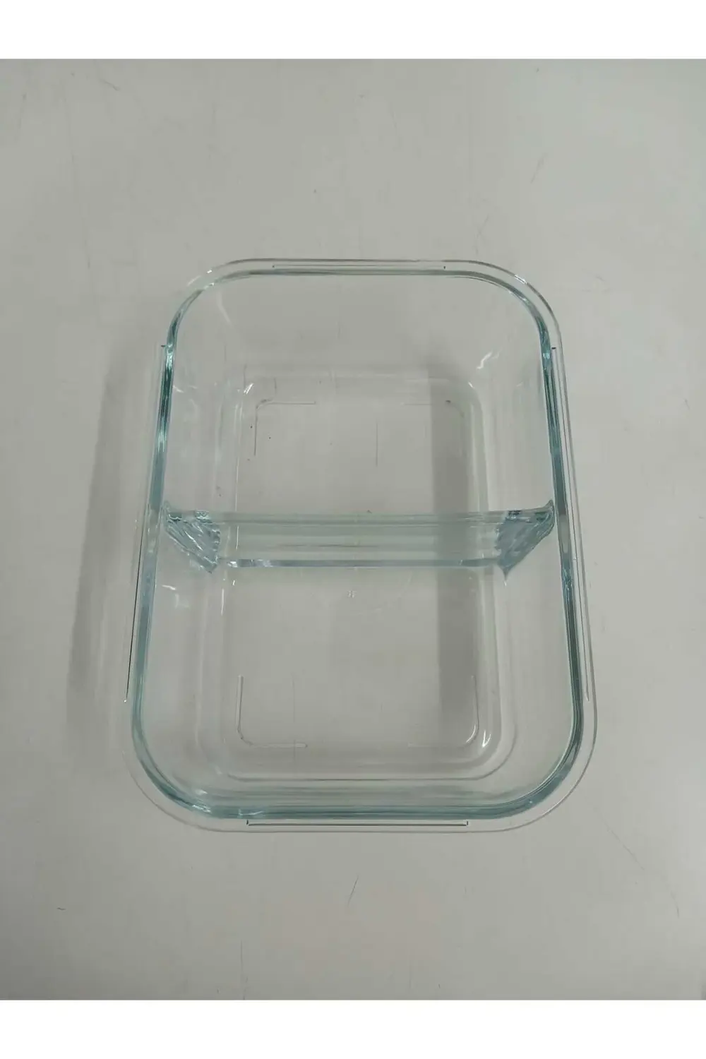 Lav Feyzade Fresco Cam Kilitli Saklama Kabı 2'Li Set 1120Cc Beyaz Kap