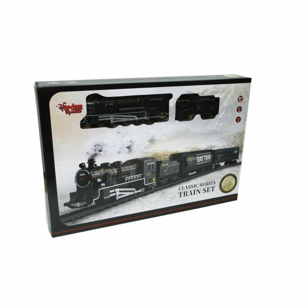 FF-1601C-1 Işıklı ve Sesli 18 Parça Classic Tren -  Oyuncak
