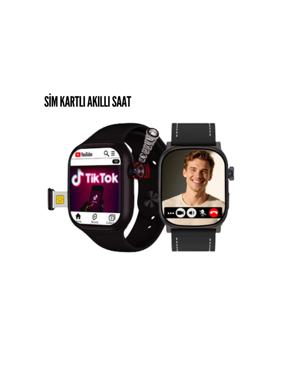 FG5 Akıllı Saat - SIM Kartlı GPS'li, Telefon Bağımsız İletişim ve Navigasyon Cihazı