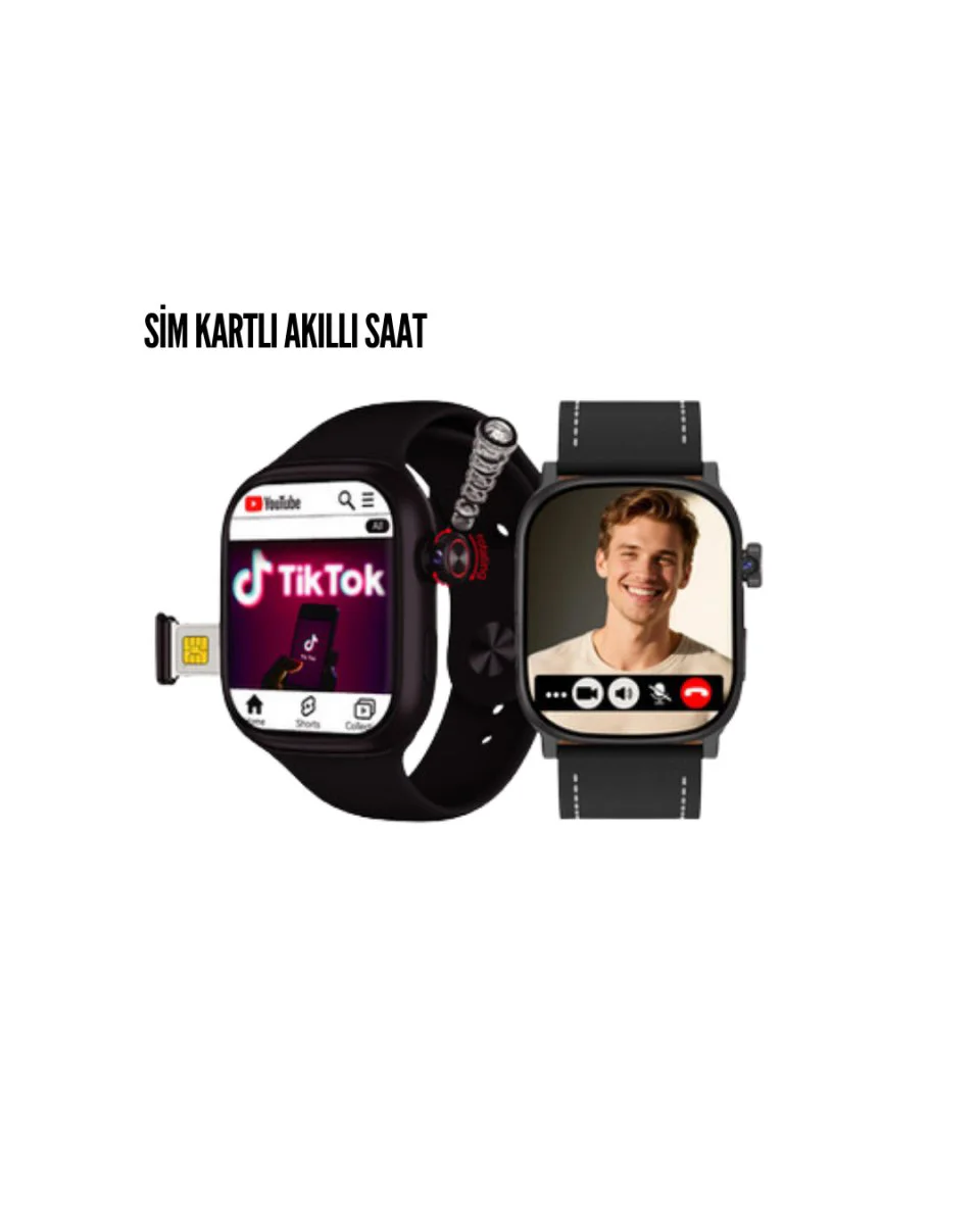 FG5 Saat SIM Kartlı GPS Akıllı Saat - Telefon Olmadan Arama Desteği