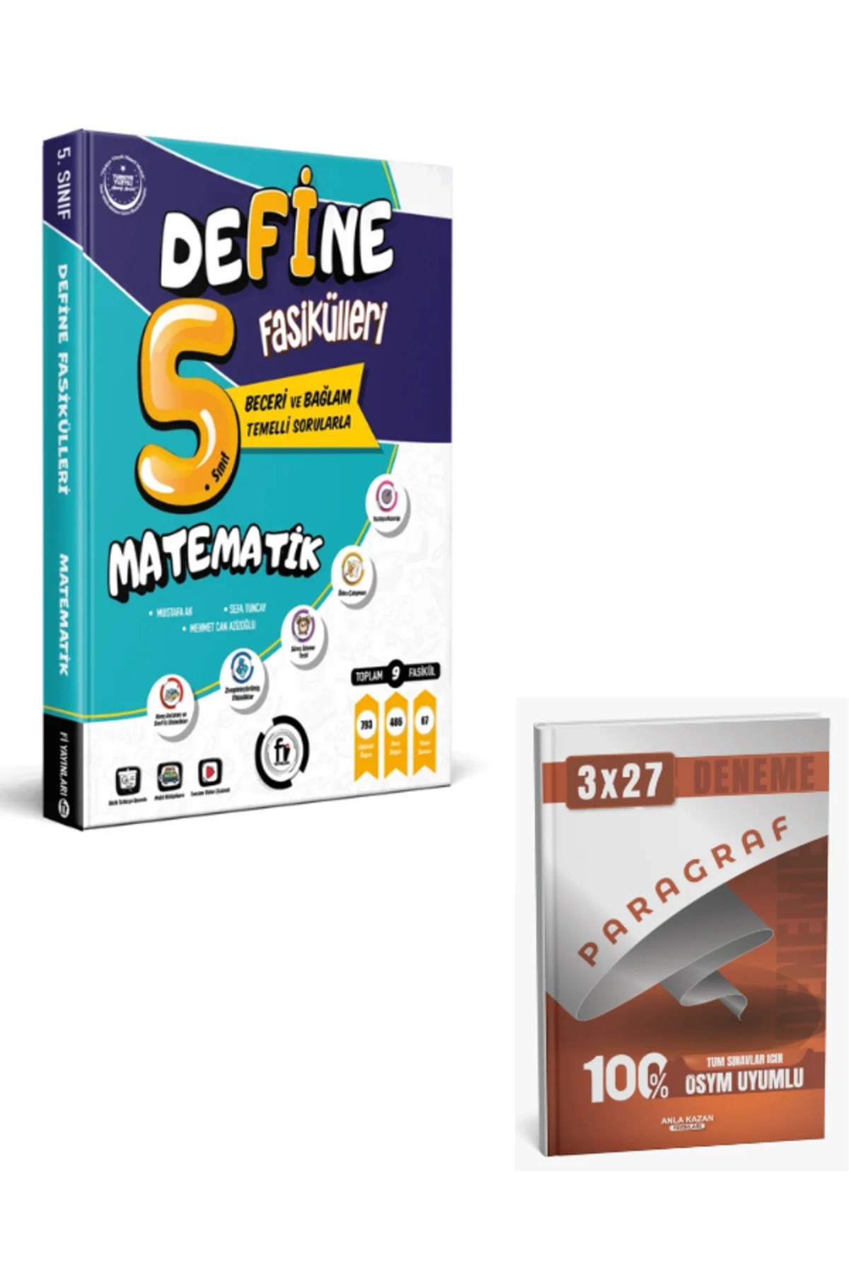 Fi 2027 5. Sınıf Define Matematik Fasikül+ Anla Kazan Paragraf Fi 2027 5. Sınıf Define Matematik Fasikül+ Anla Kazan Paragraf