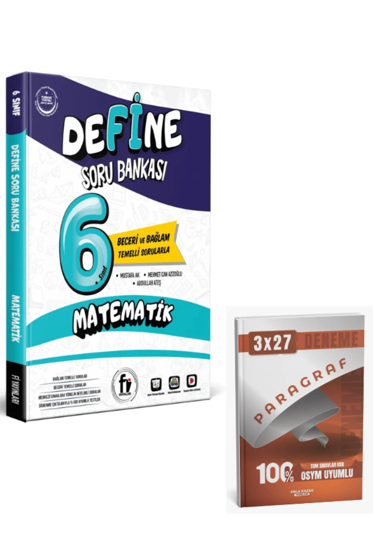 Fi 2027 6. Sınıf Define Matematik Soru Bankası+ Anla Kazan Paragraf Fi 2027 6. Sınıf Define Matematik Soru Bankası+ Anla Kazan Paragraf